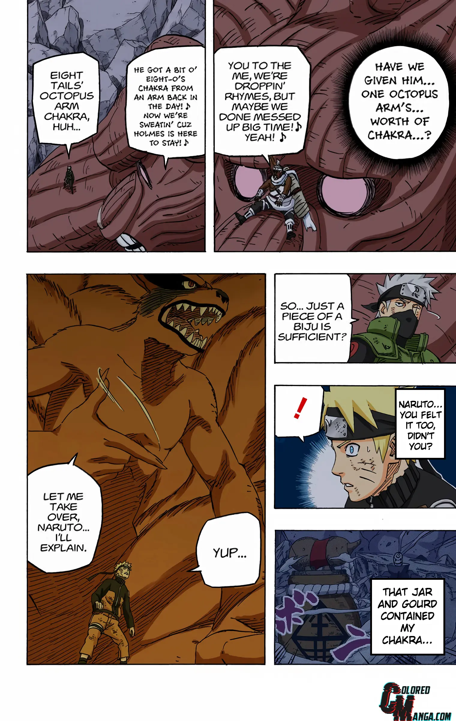 Naruto Colored Manga Online, chapter 594, page 4