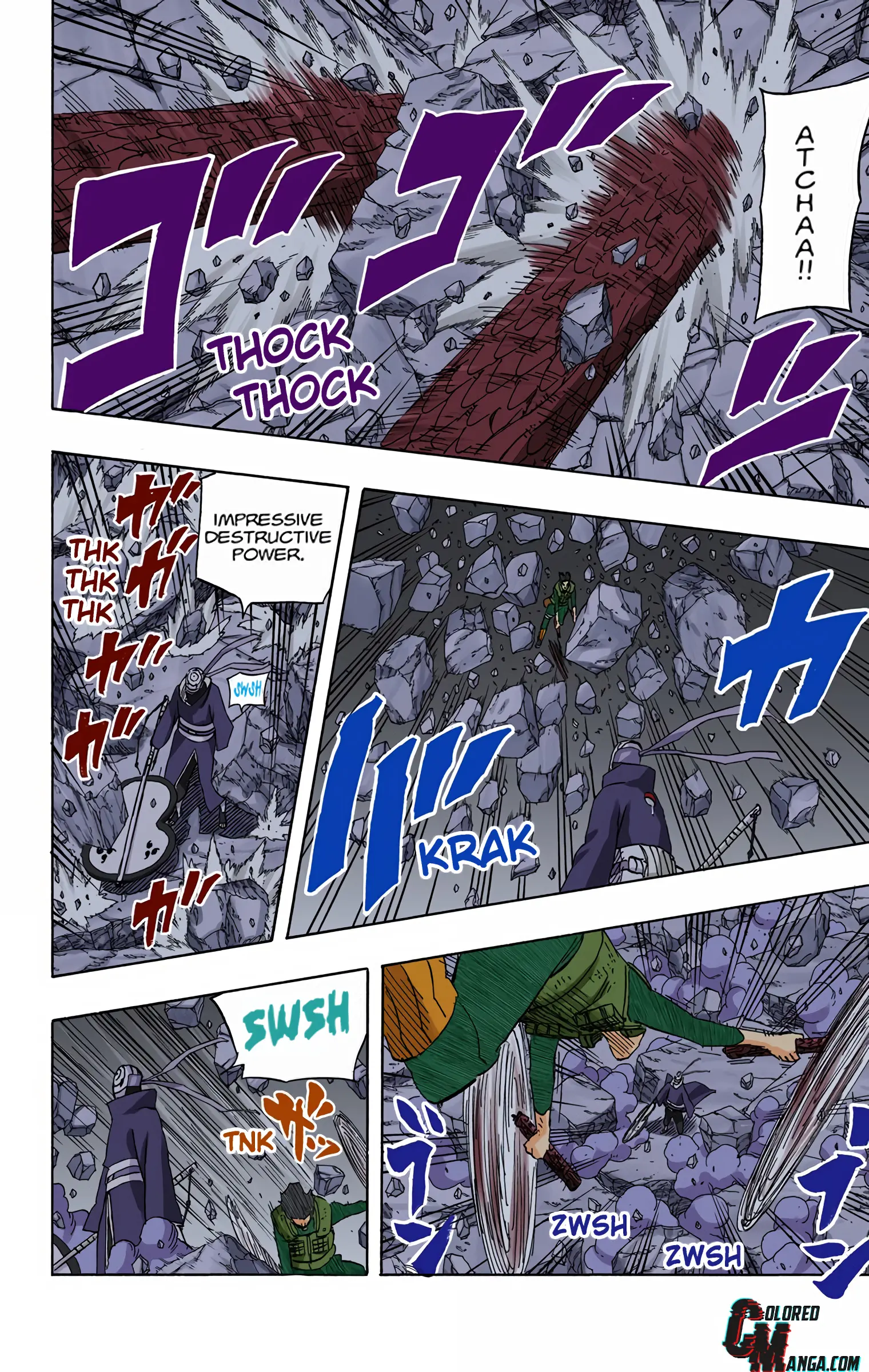 Naruto Colored Manga Online, chapter 596, page 10