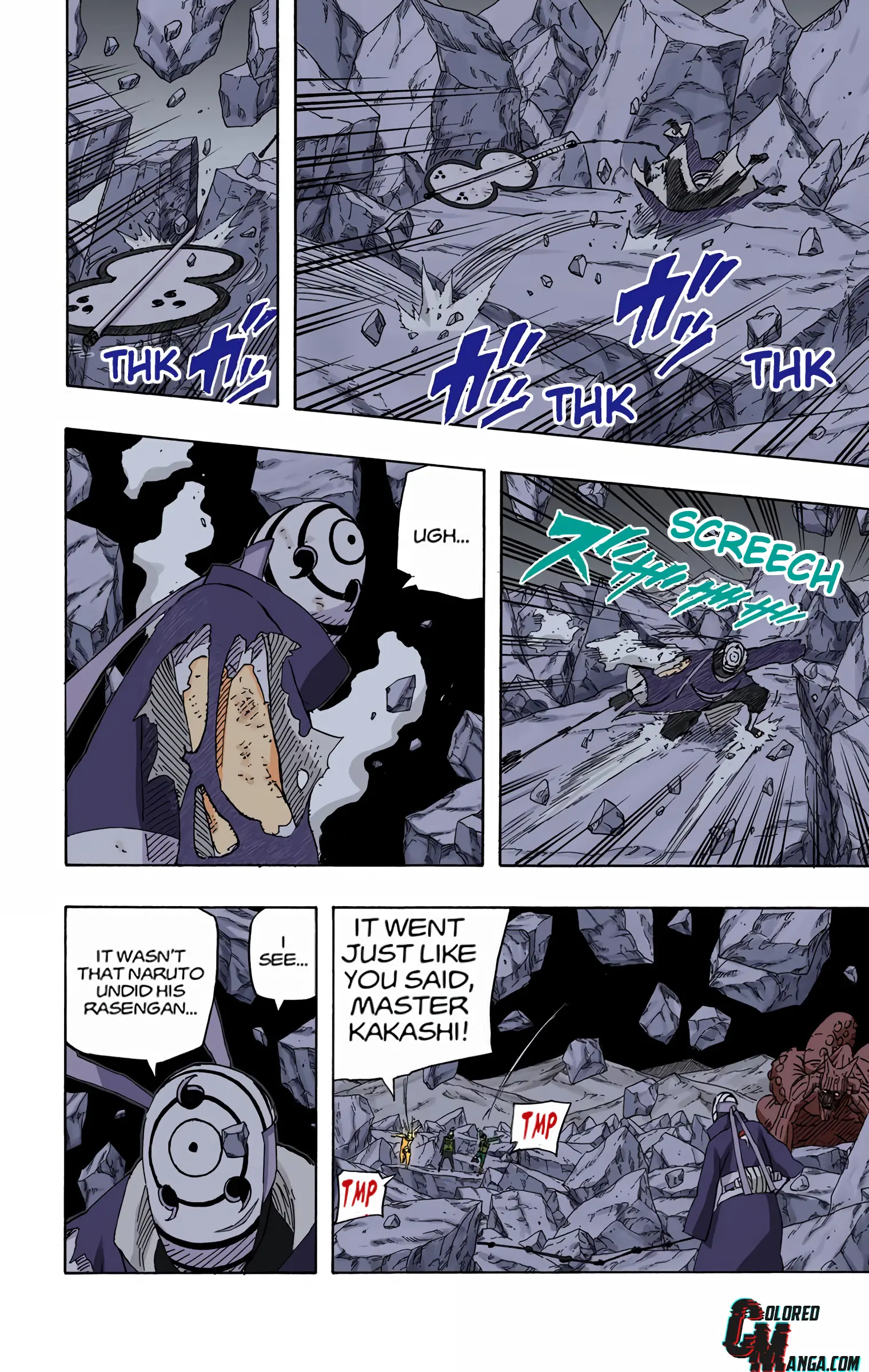 Naruto Colored Manga Online, chapter 596, page 15