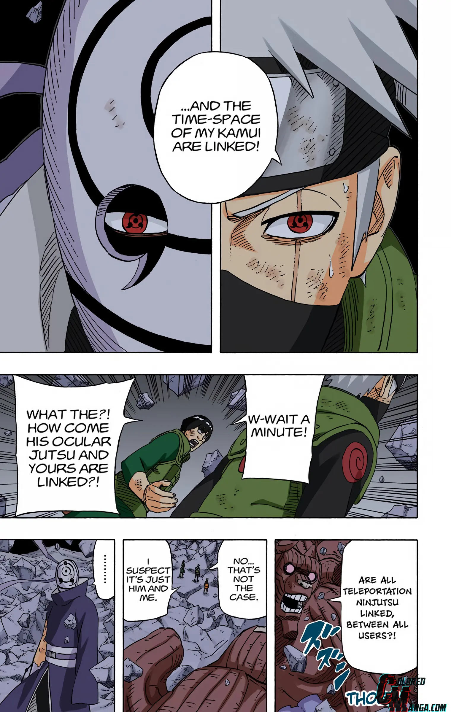 Naruto Colored Manga Online, chapter 597, page 6