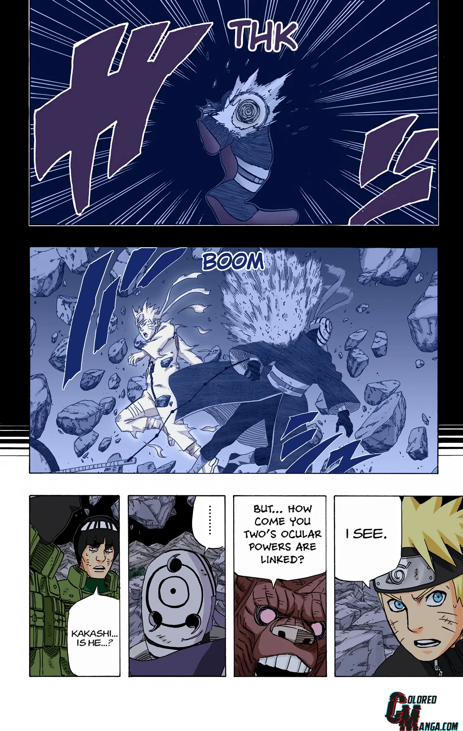 Naruto Colored Manga Online, chapter 597, page 11