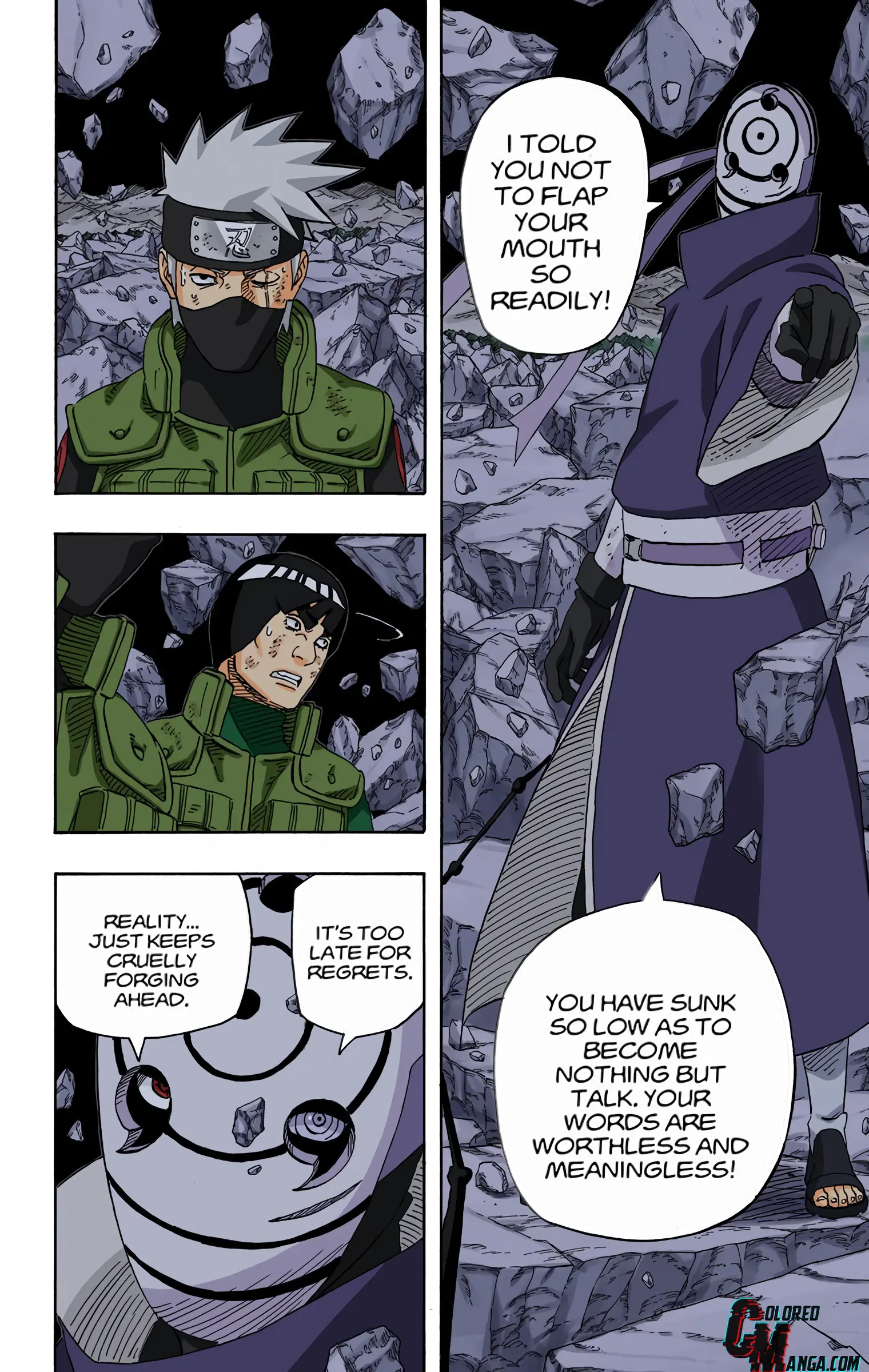 Naruto Colored Manga Online, chapter 597, page 13