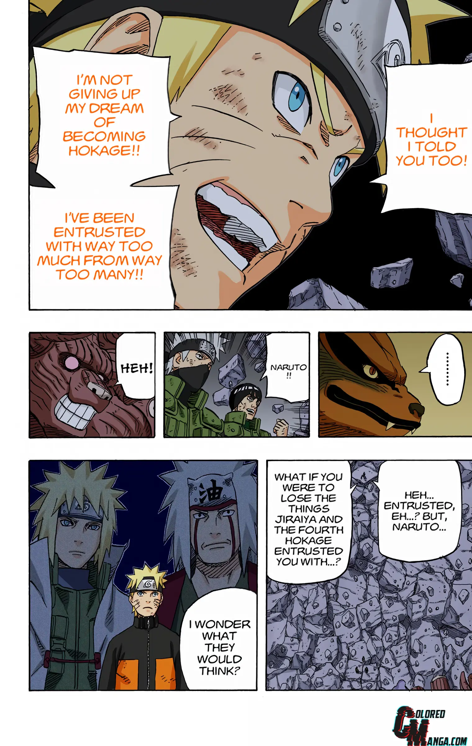 Naruto Colored Manga Online, chapter 597, page 15