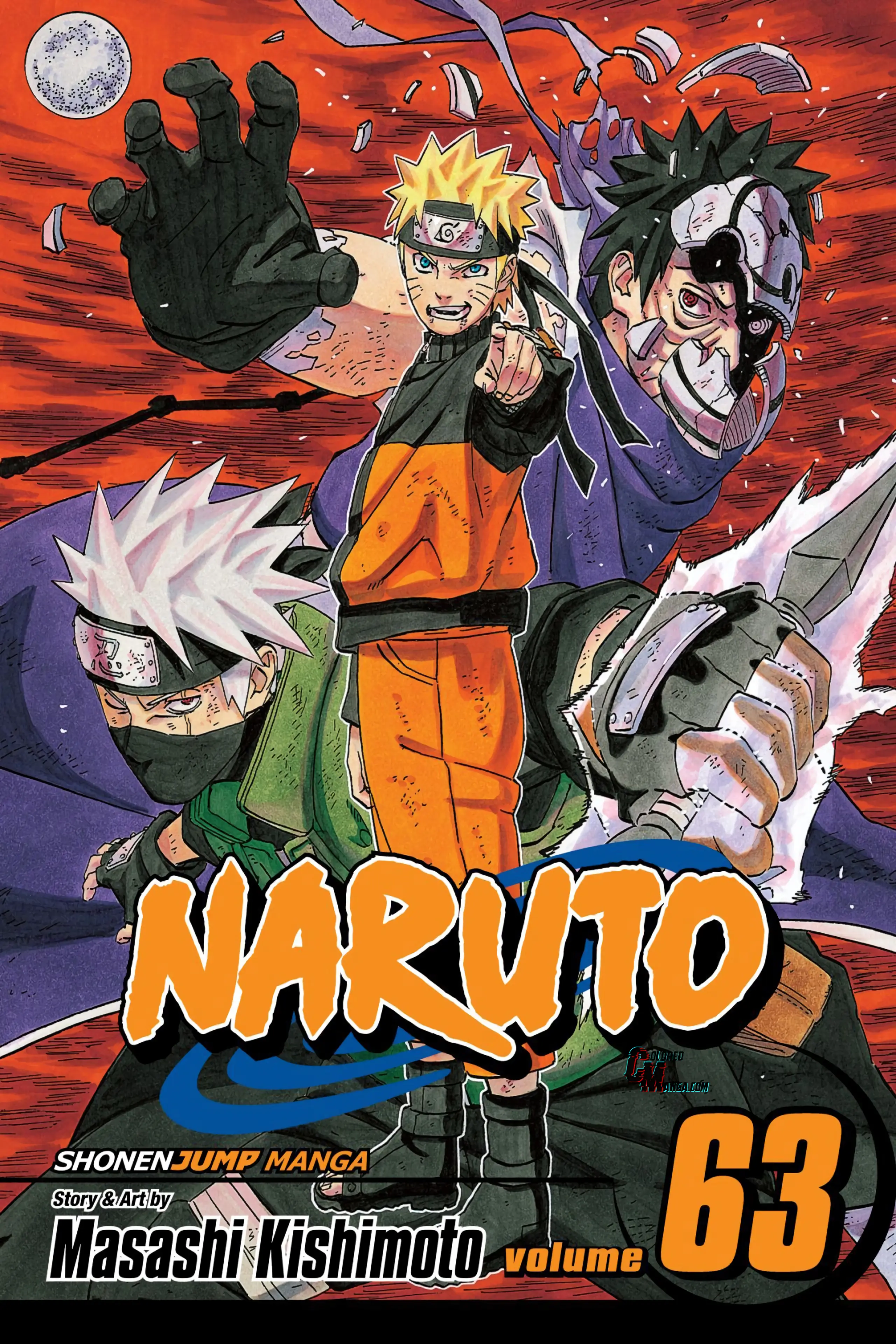 Naruto Colored Manga Online, chapter 598, page 1