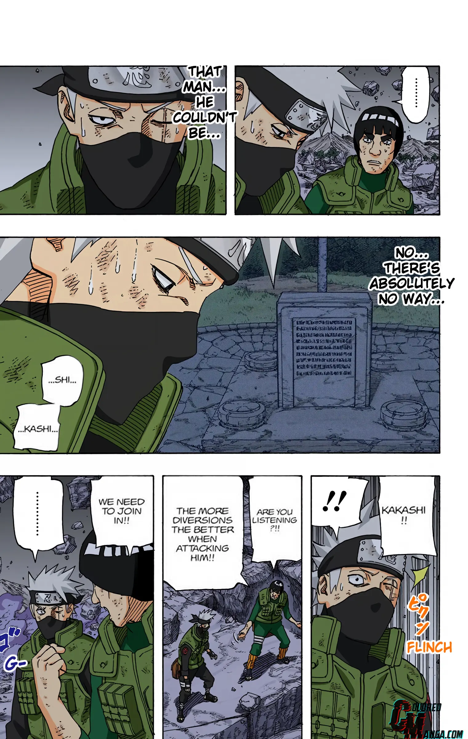 Naruto Colored Manga Online, chapter 598, page 7