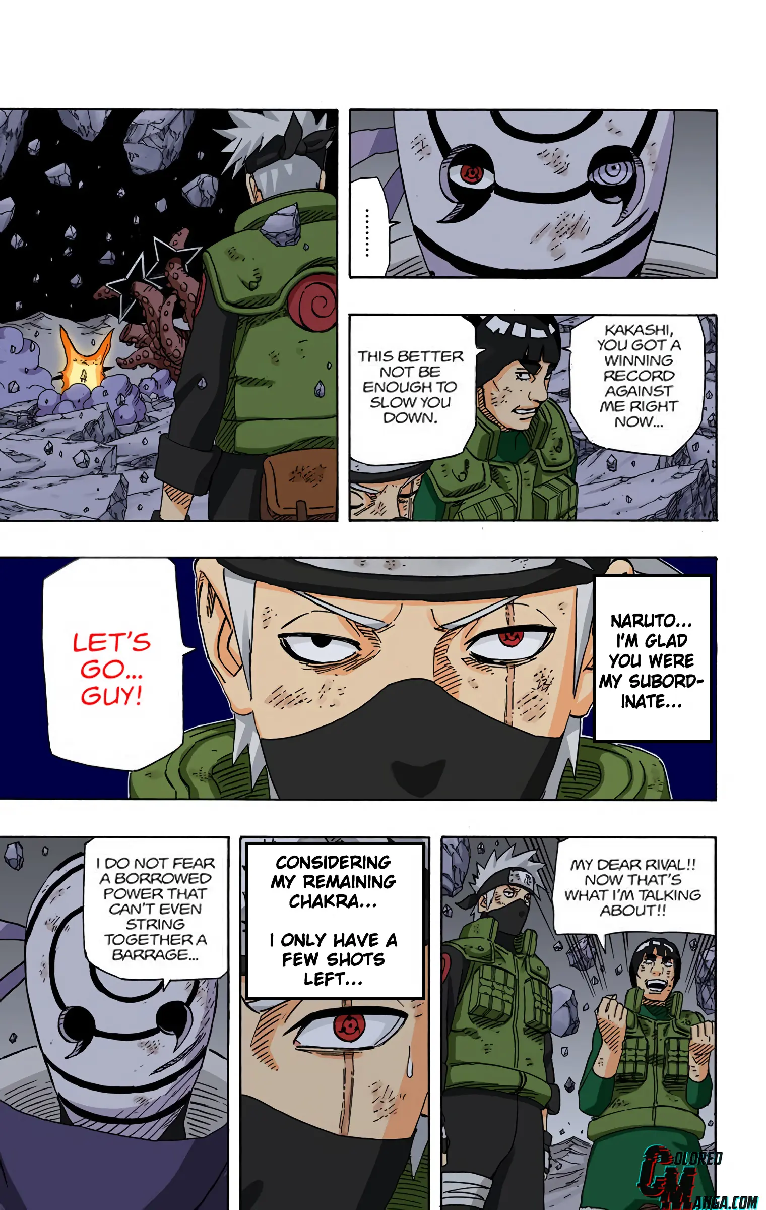 Naruto Colored Manga Online, chapter 598, page 11
