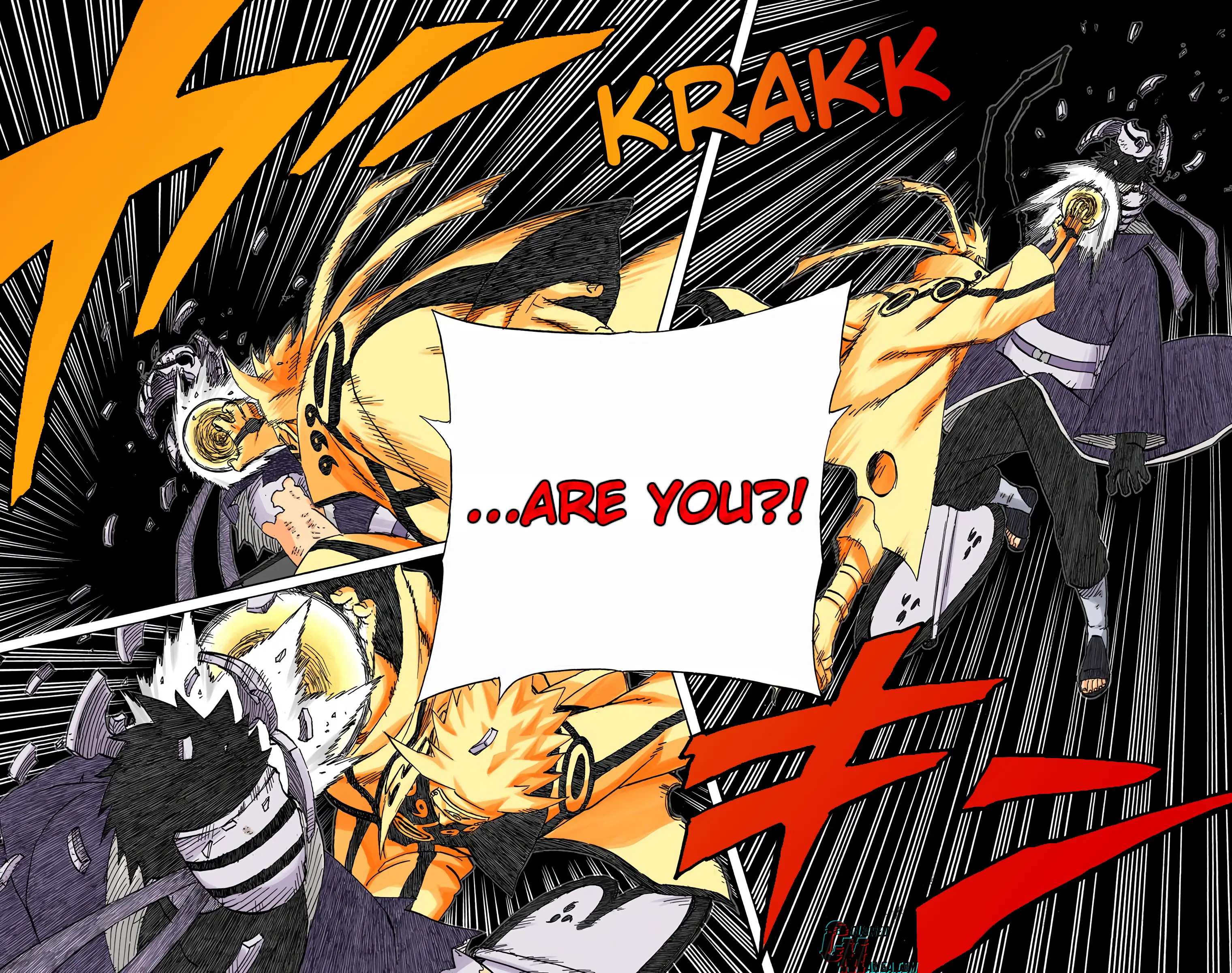Naruto Colored Manga Online, chapter 598, page 19