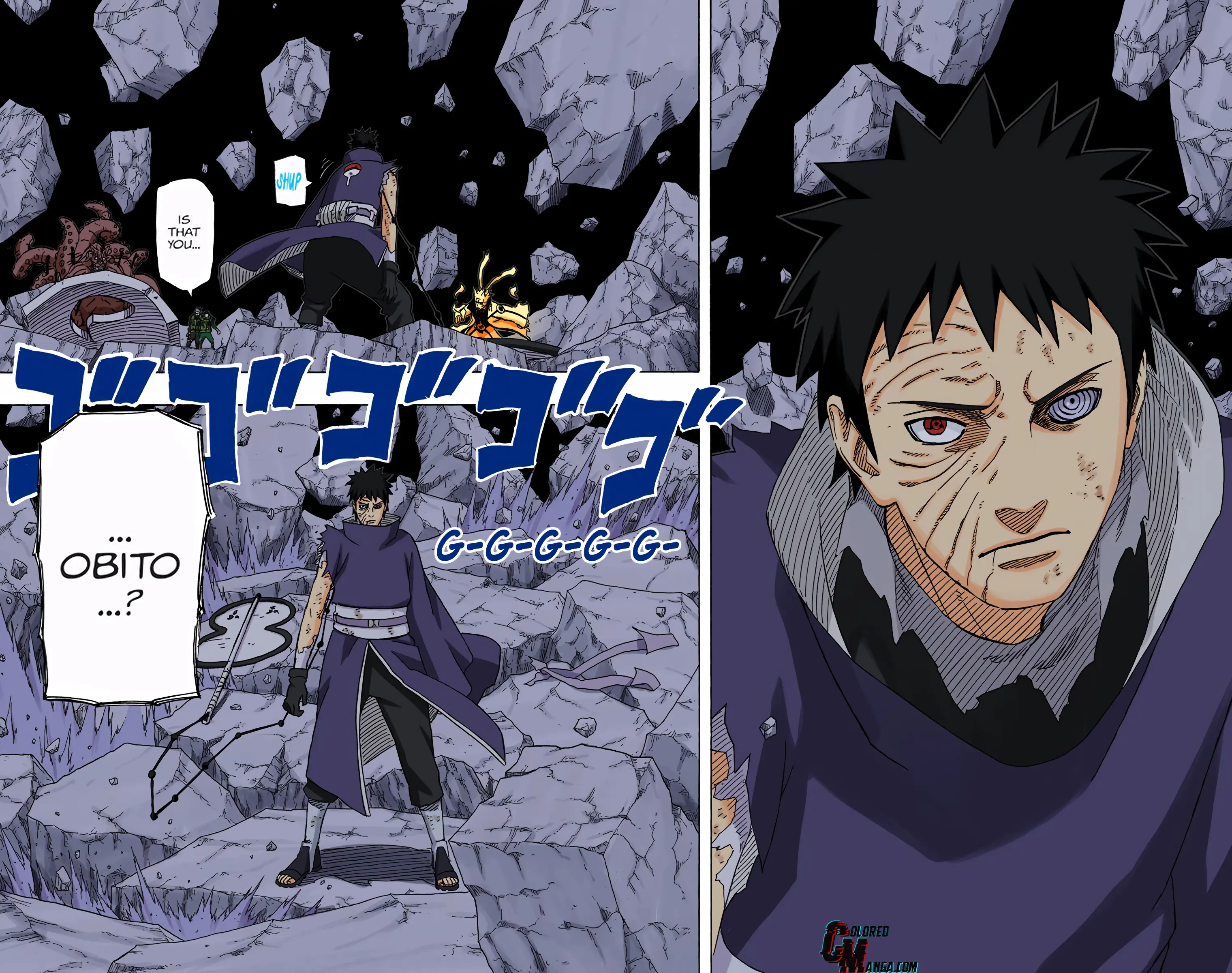 Naruto Colored Manga Online, chapter 599, page 15