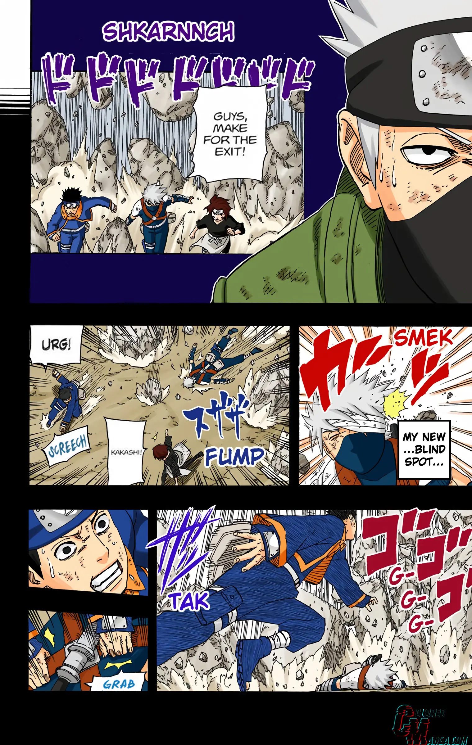 Naruto Colored Manga Online, chapter 600, page 4