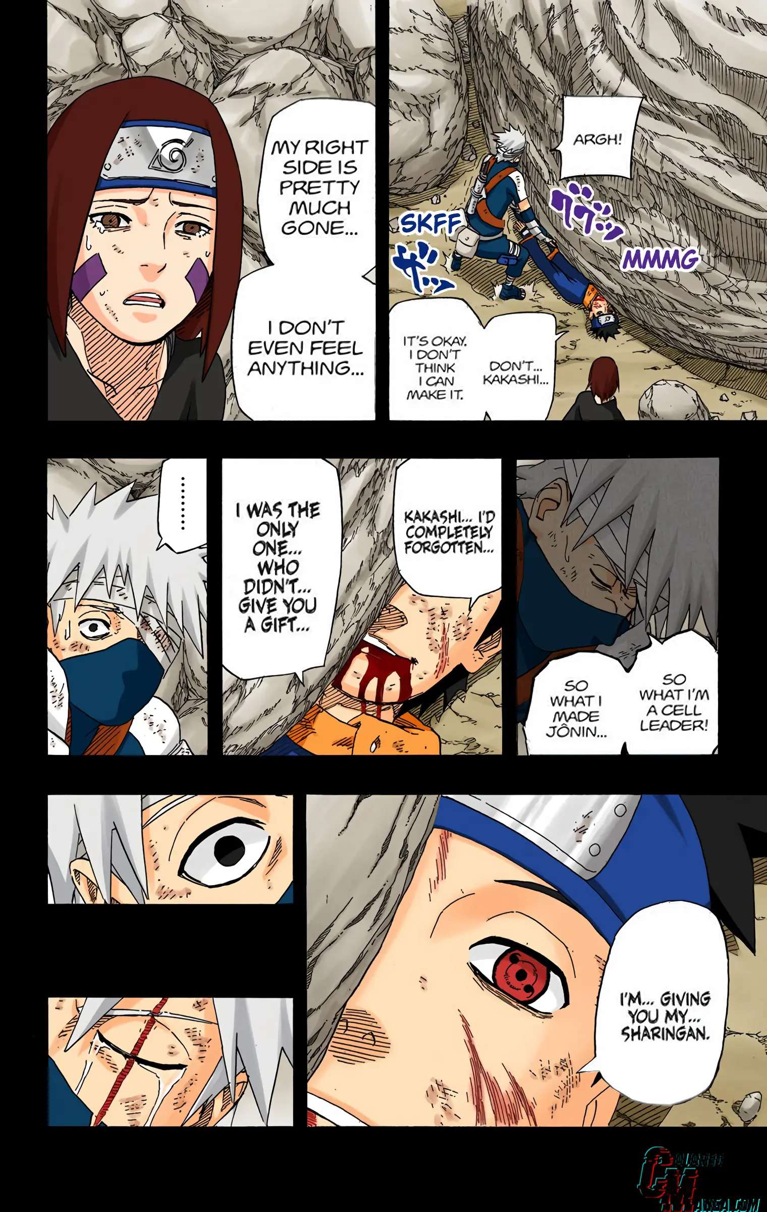 Naruto Colored Manga Online, chapter 600, page 6