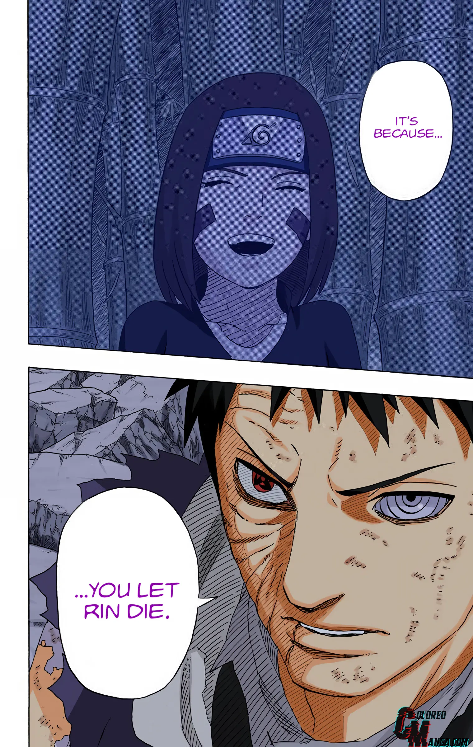 Naruto Colored Manga Online, chapter 600, page 10