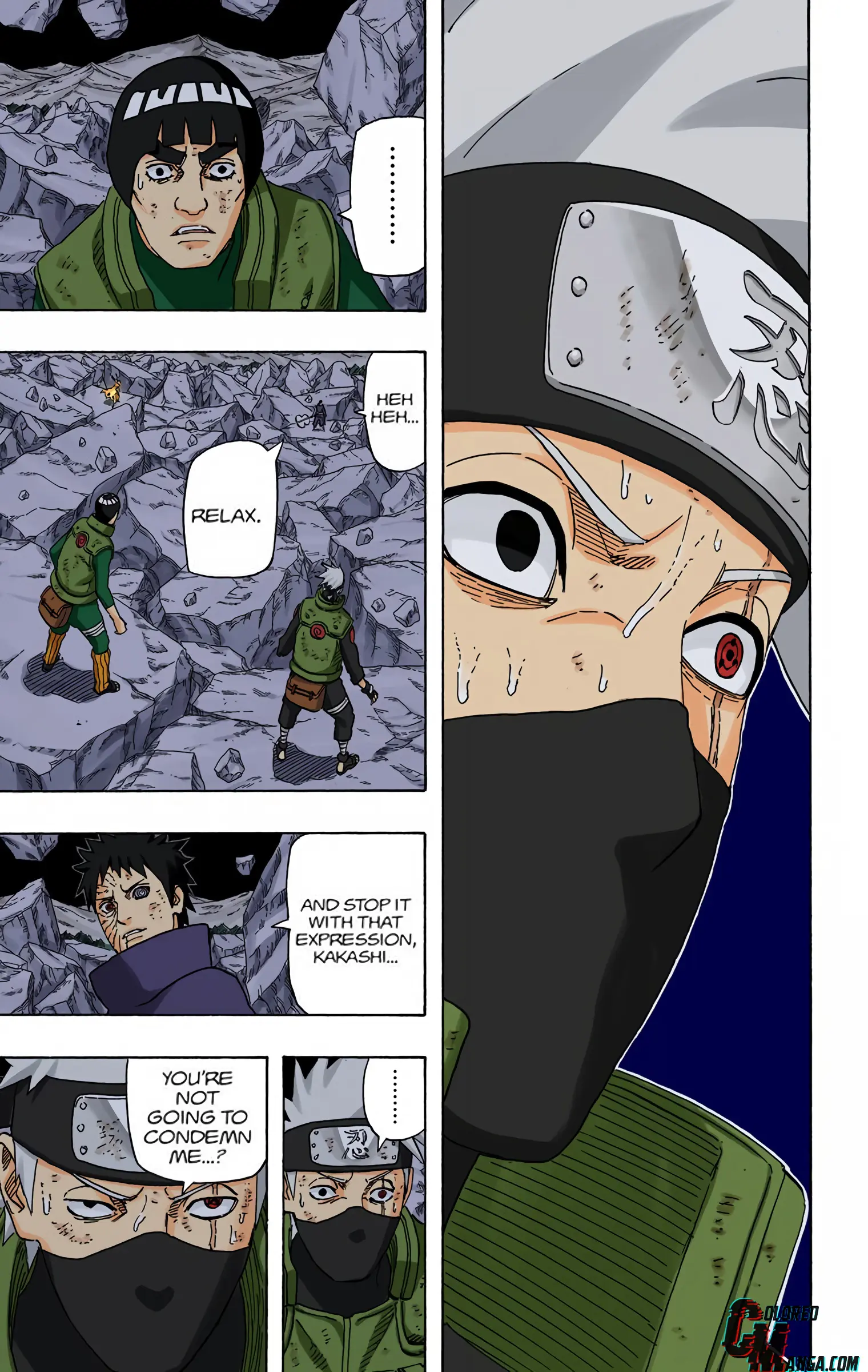 Naruto Colored Manga Online, chapter 600, page 11