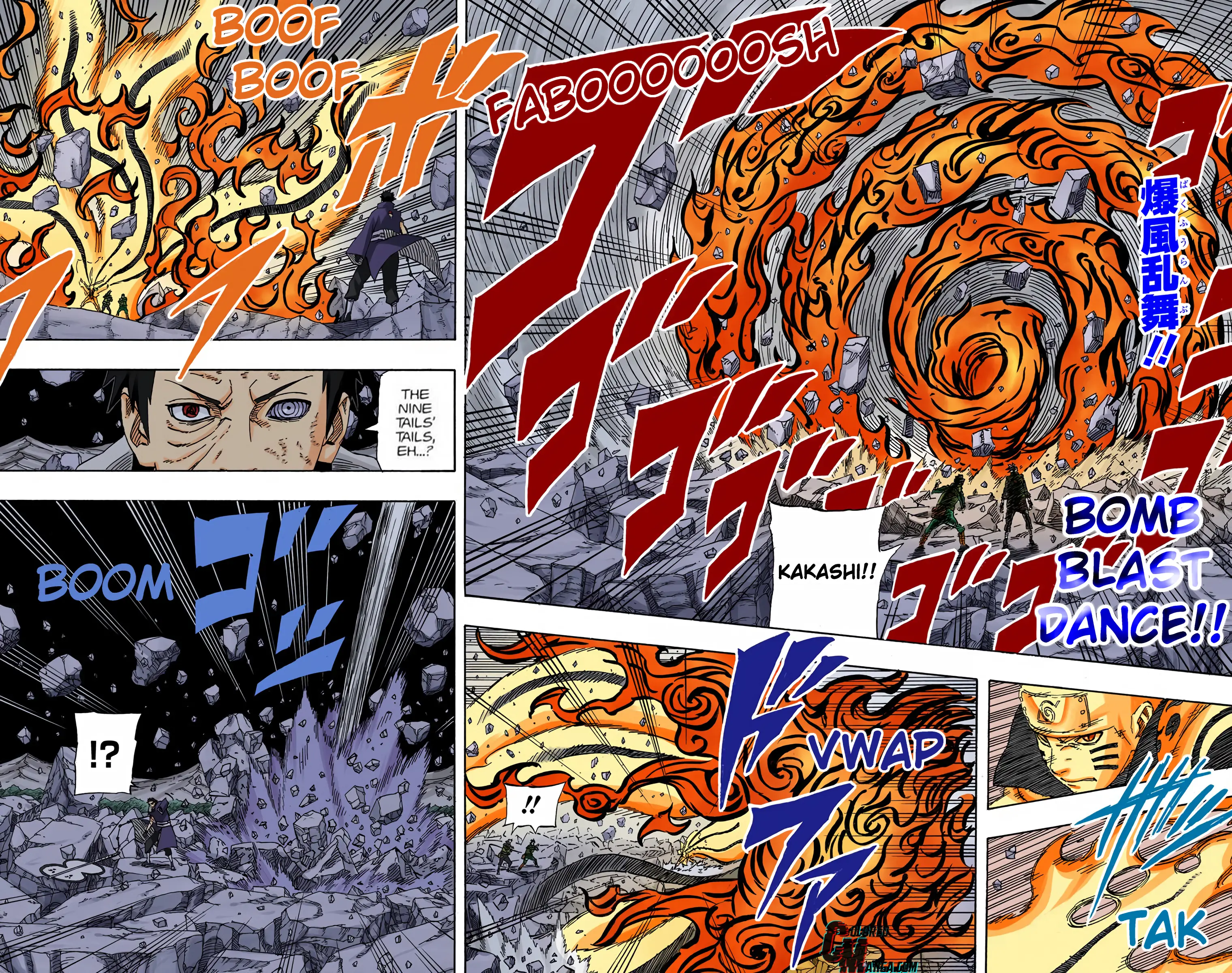 Naruto Colored Manga Online, chapter 600, page 14