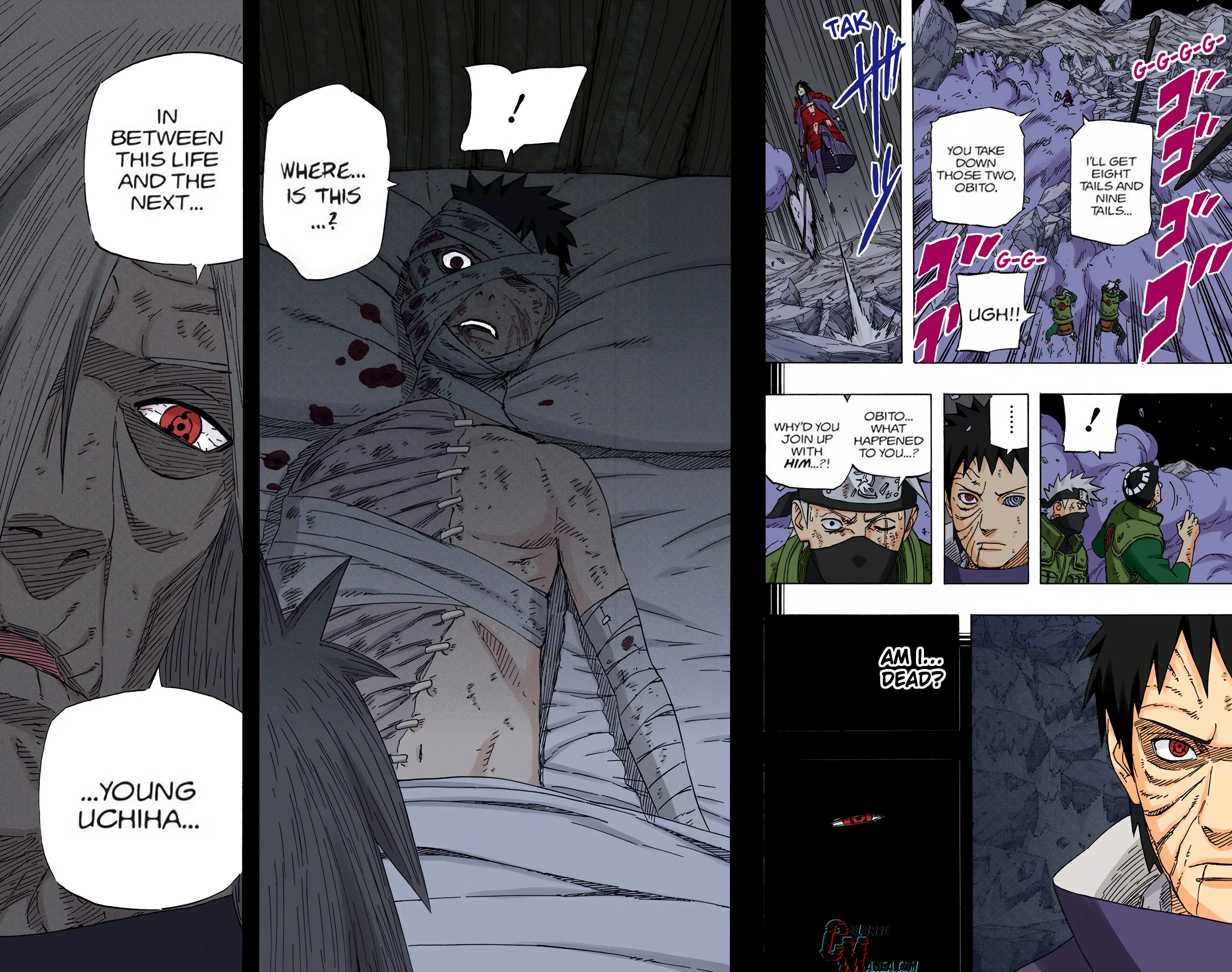 Naruto Colored Manga Online, chapter 601, page 15