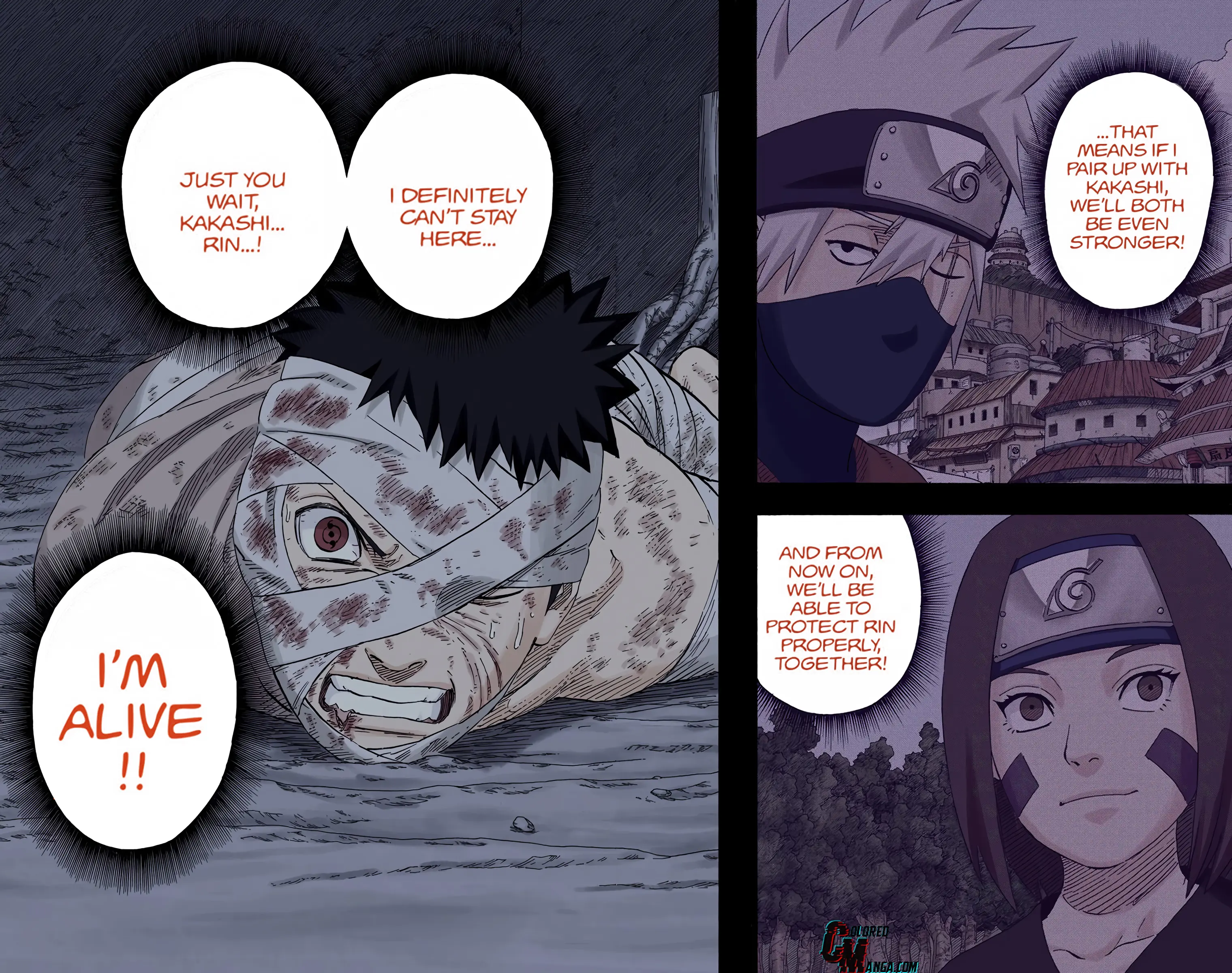 Naruto Colored Manga Online, chapter 602, page 16