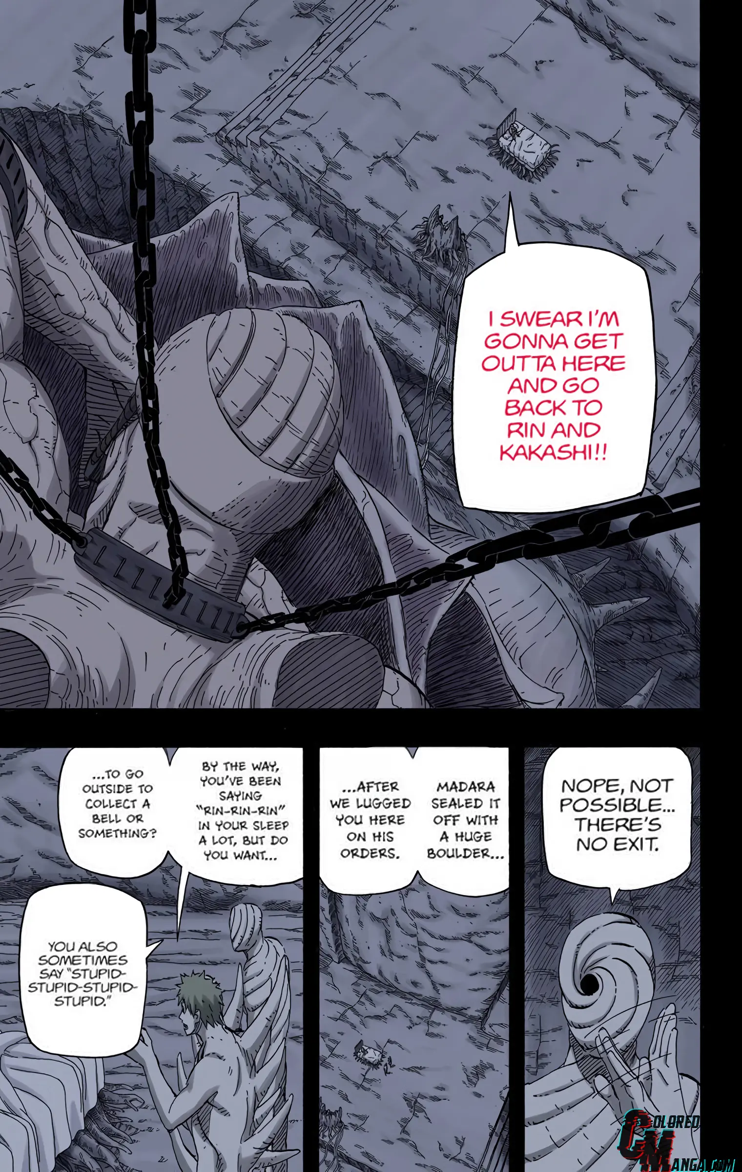 Naruto Colored Manga Online, chapter 603, page 3