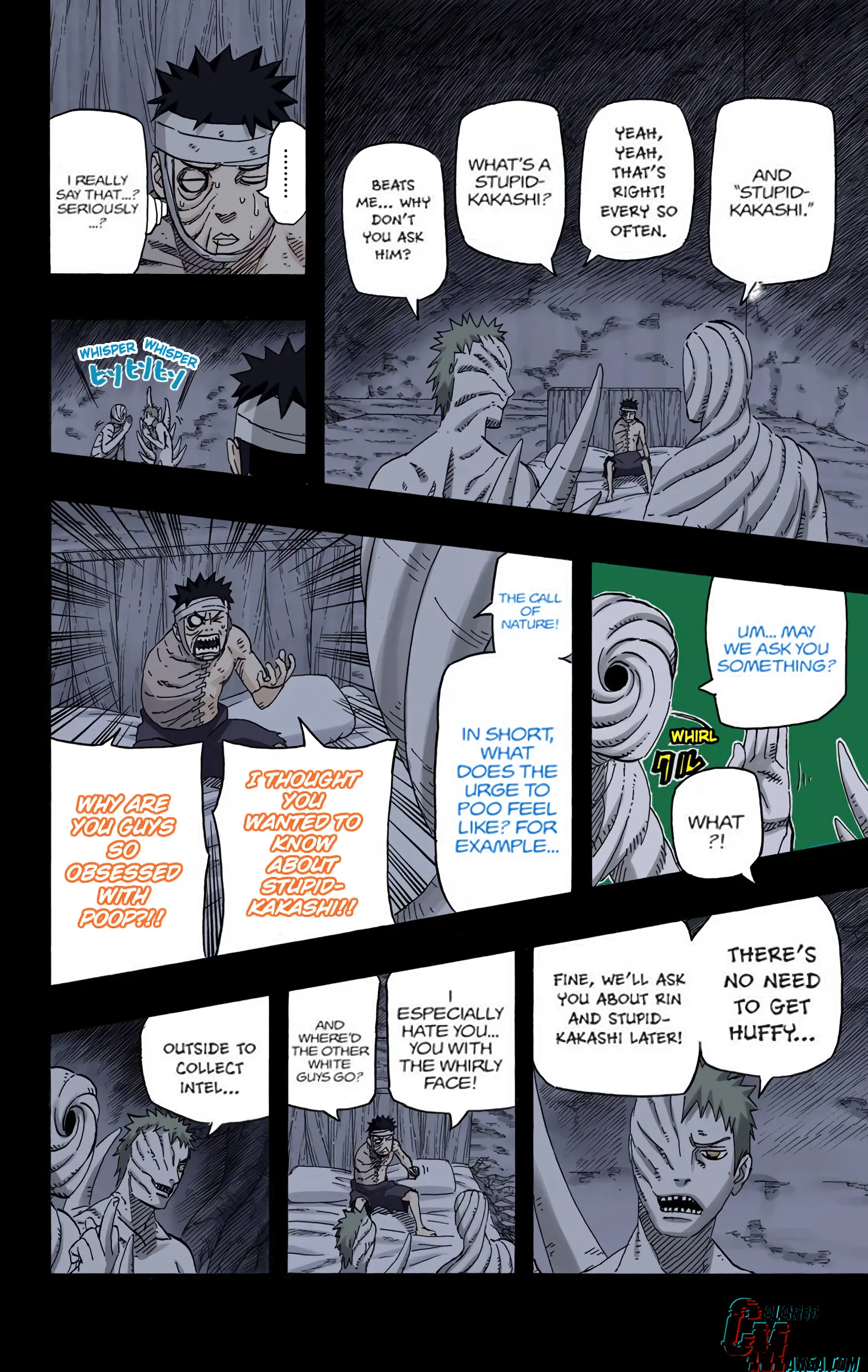 Naruto Colored Manga Online, chapter 603, page 4