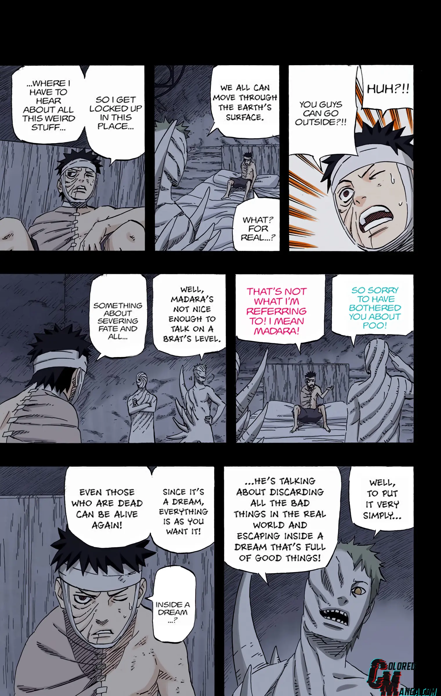Naruto Colored Manga Online, chapter 603, page 5