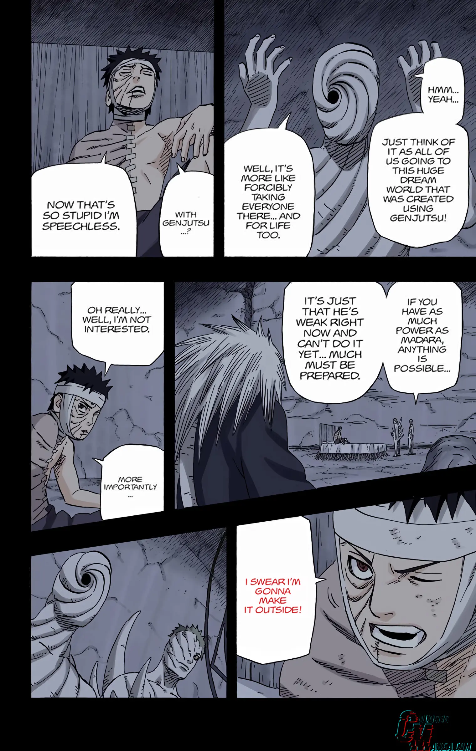 Naruto Colored Manga Online, chapter 603, page 6