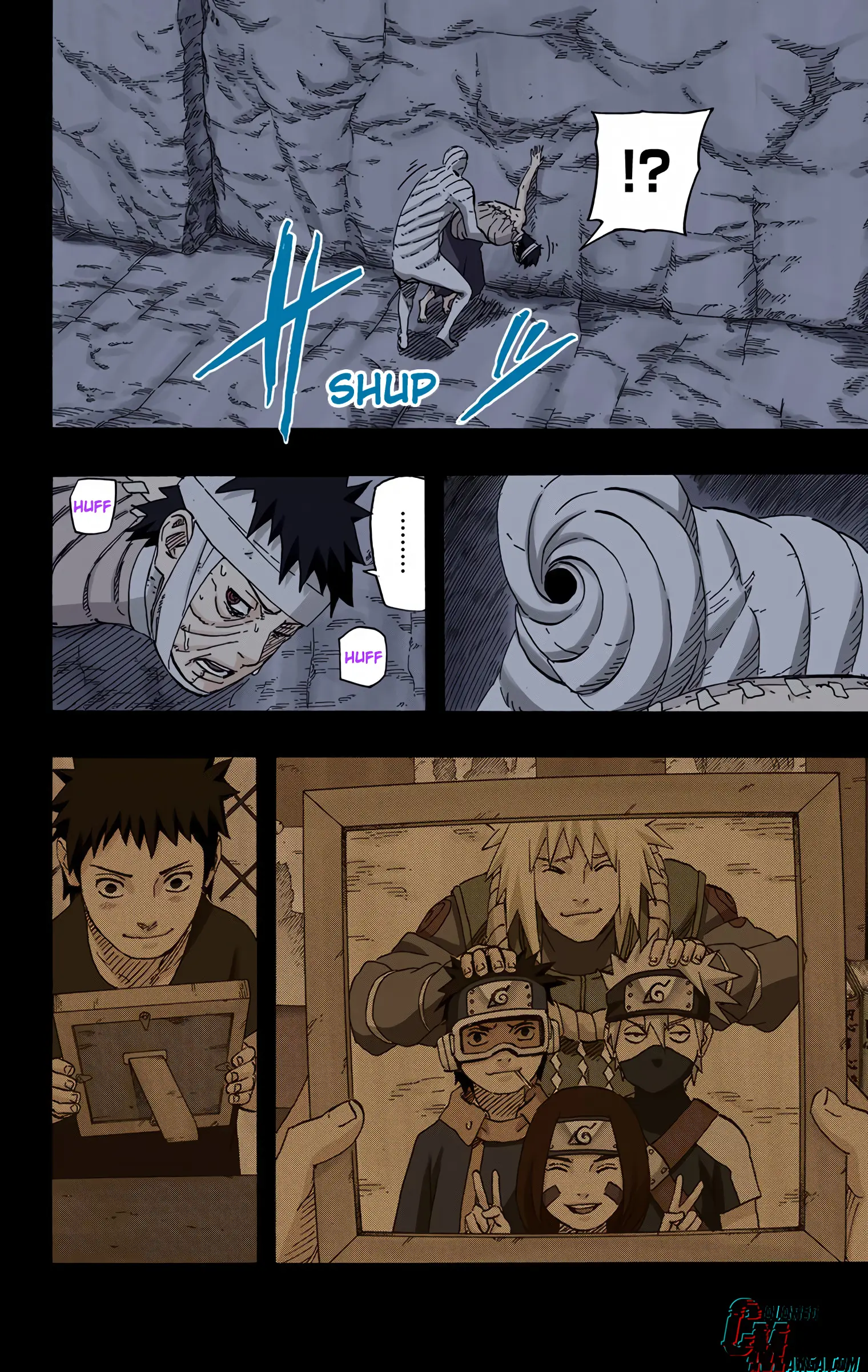 Naruto Colored Manga Online, chapter 603, page 8