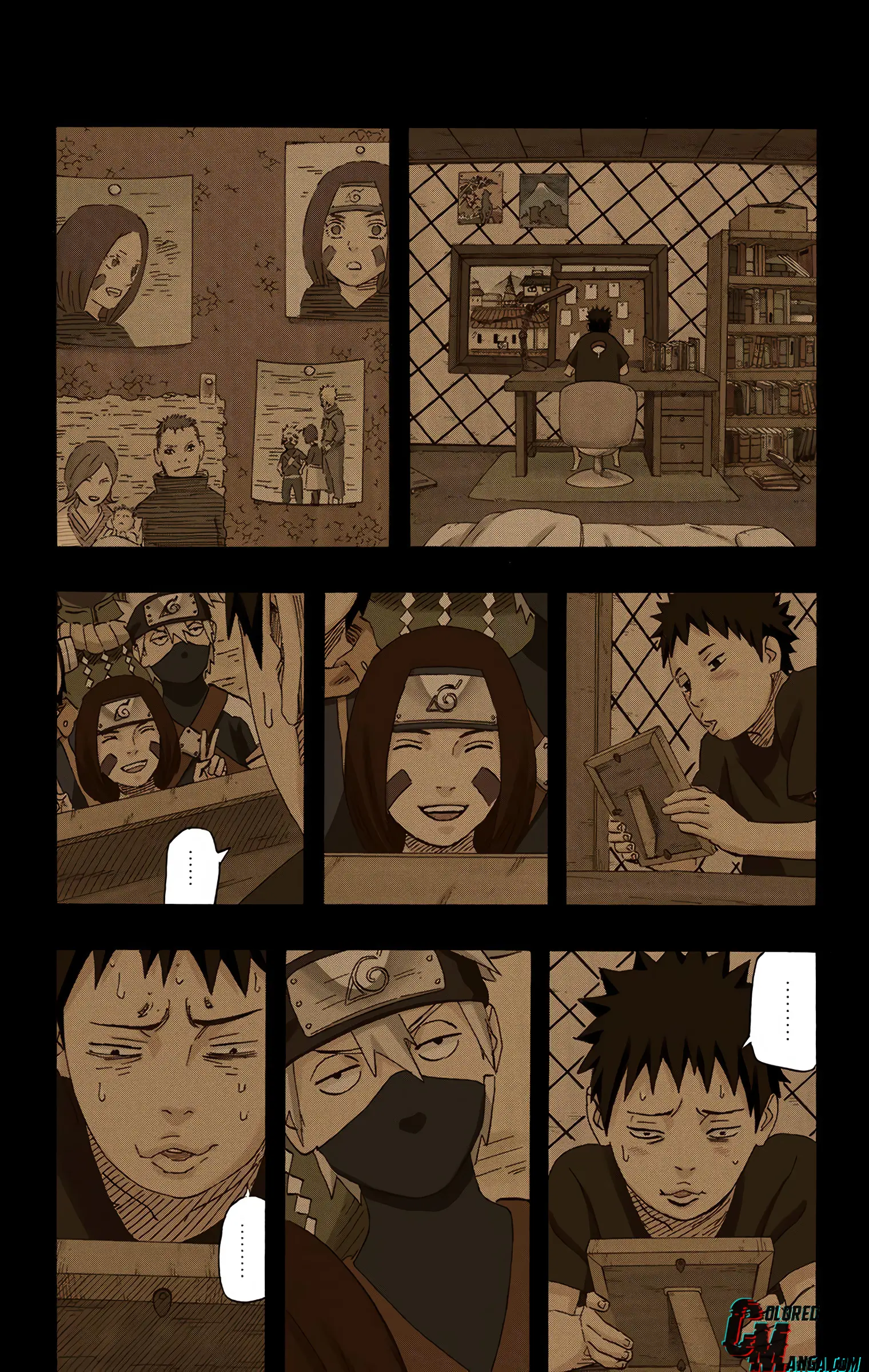 Naruto Colored Manga Online, chapter 603, page 9