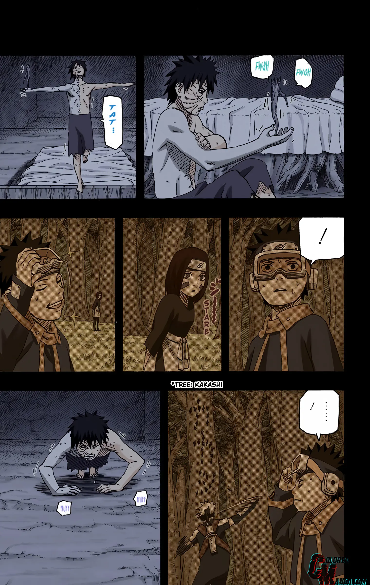 Naruto Colored Manga Online, chapter 603, page 11