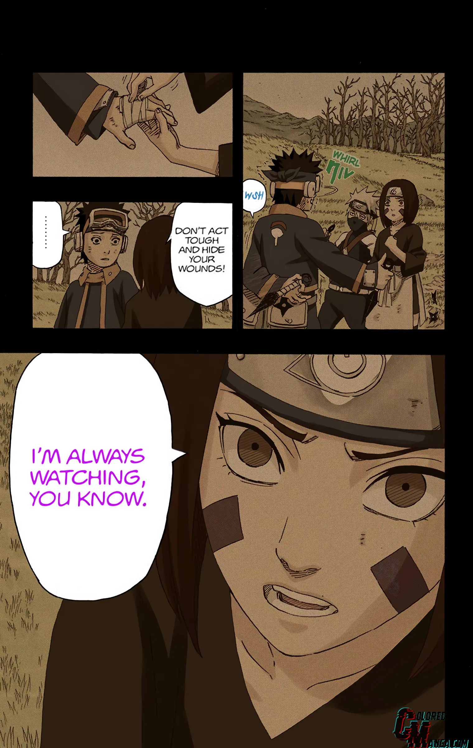 Naruto Colored Manga Online, chapter 603, page 13