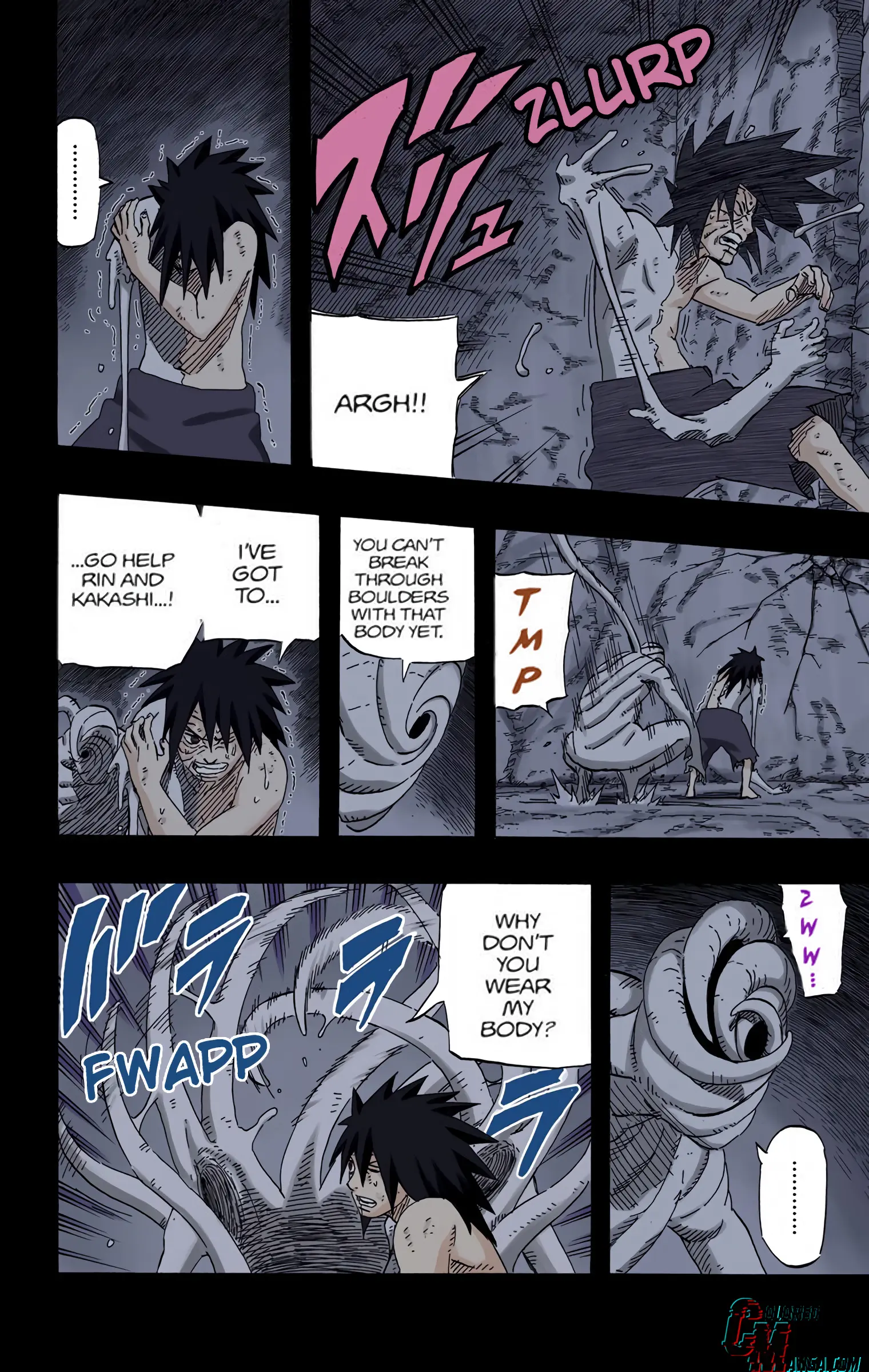 Naruto Colored Manga Online, chapter 603, page 16