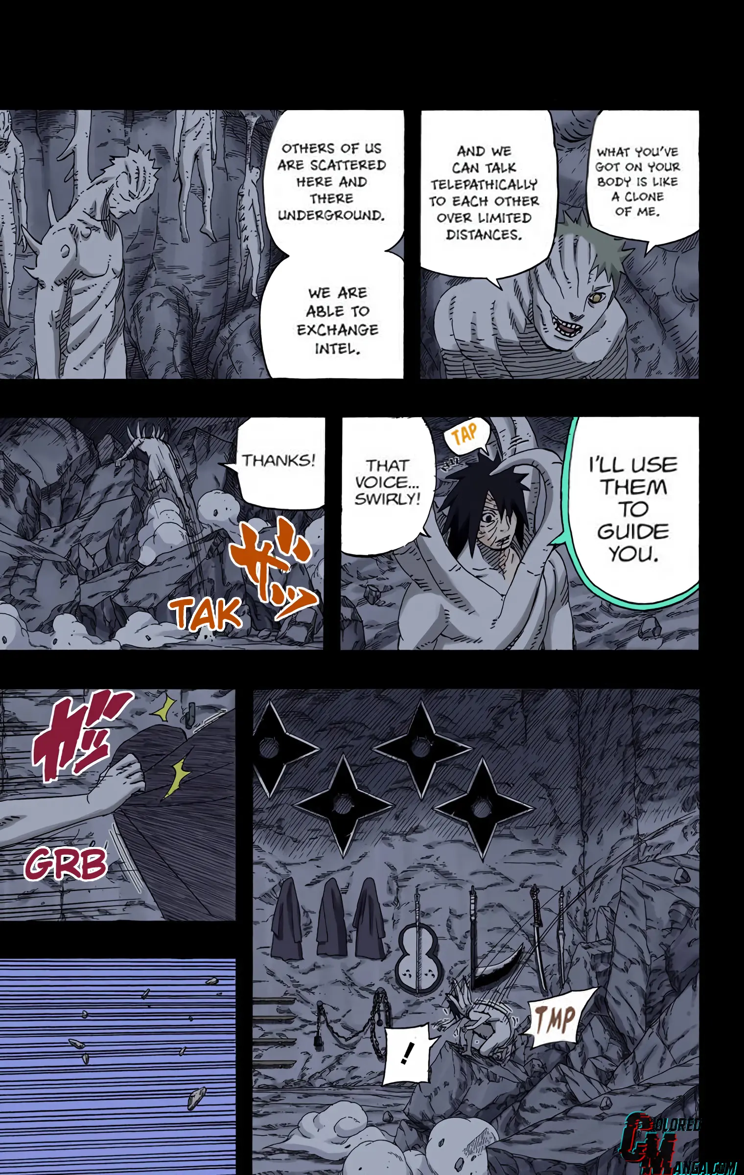 Naruto Colored Manga Online, chapter 604, page 8