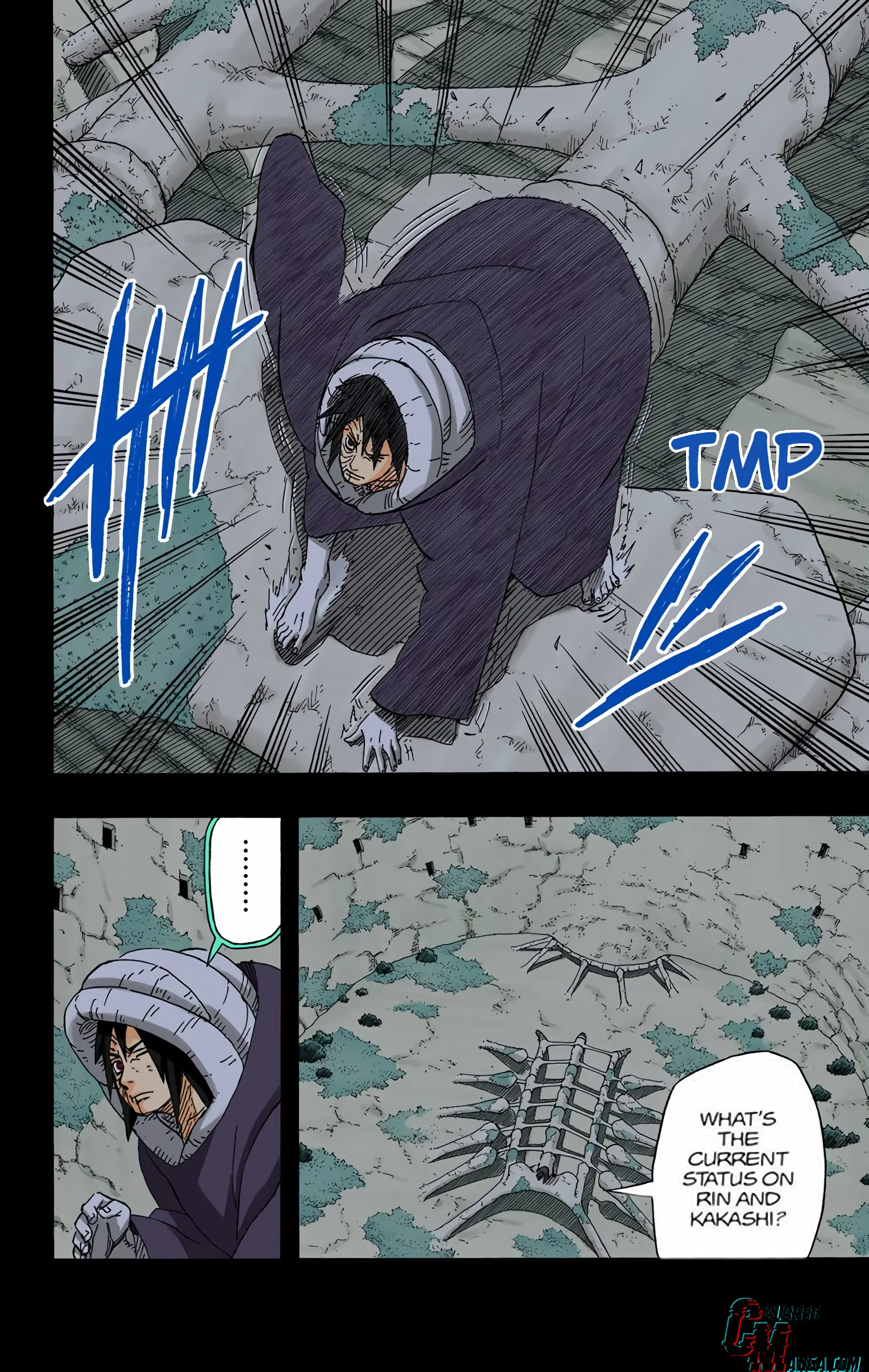Naruto Colored Manga Online, chapter 604, page 9