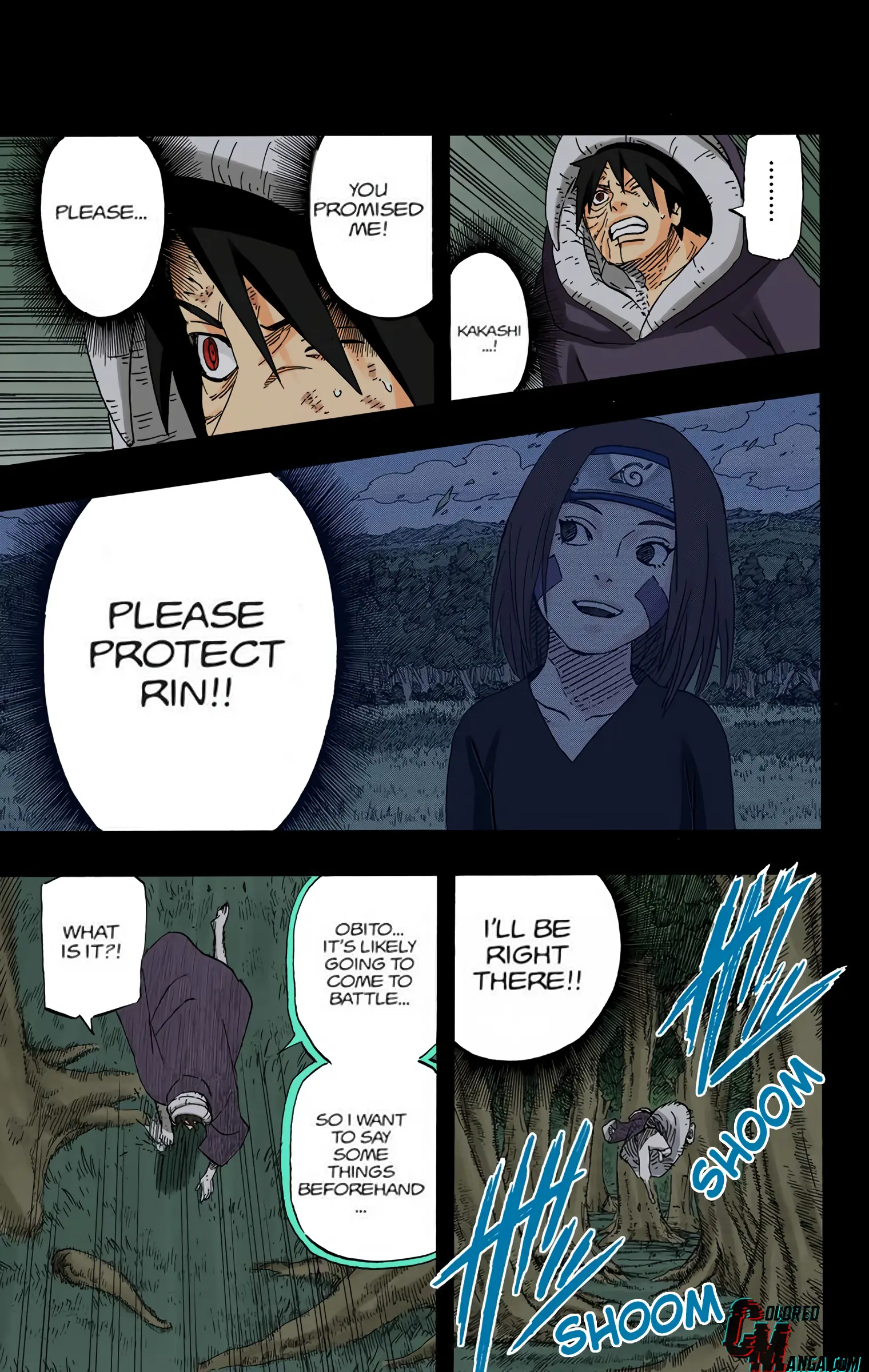 Naruto Colored Manga Online, chapter 604, page 12