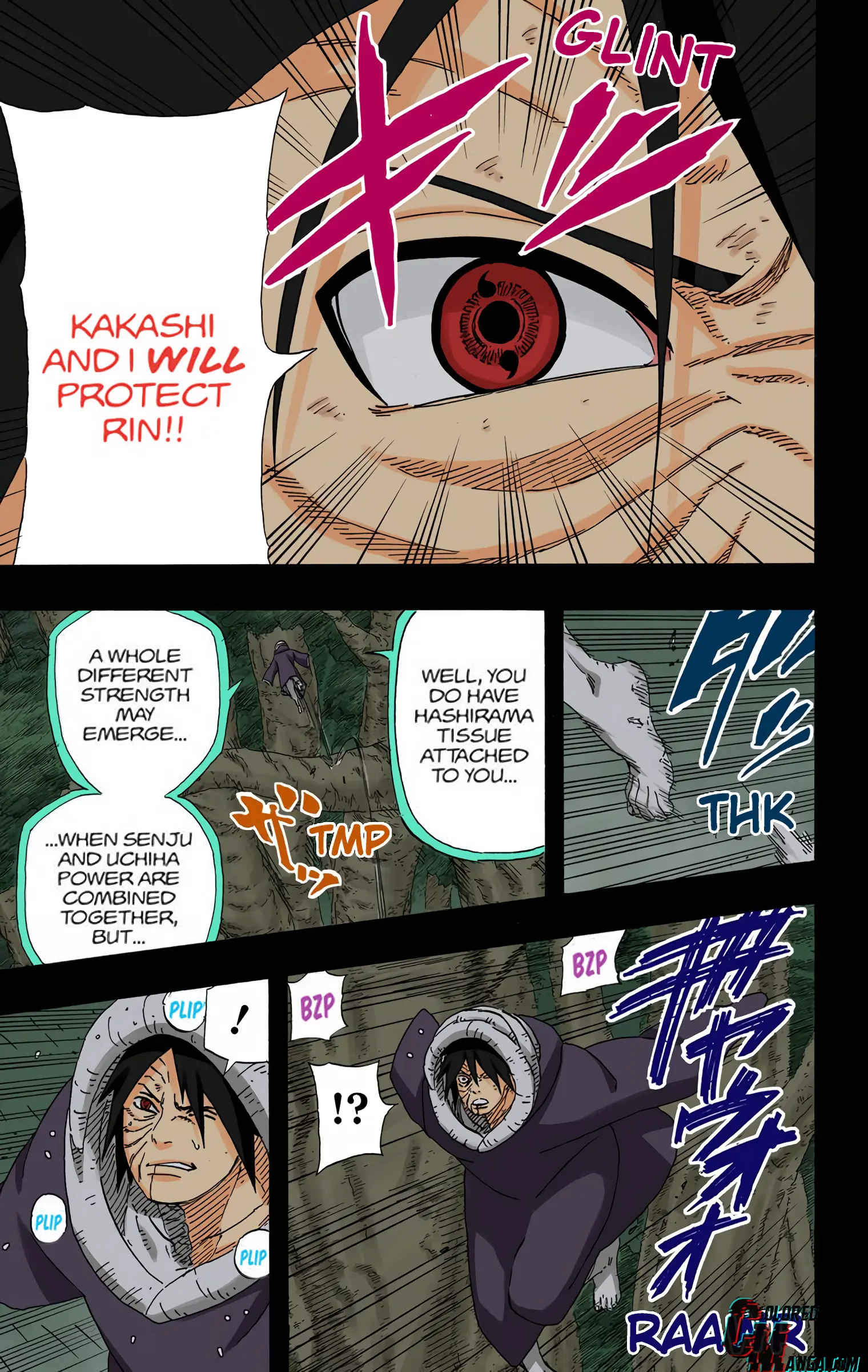 Naruto Colored Manga Online, chapter 604, page 14
