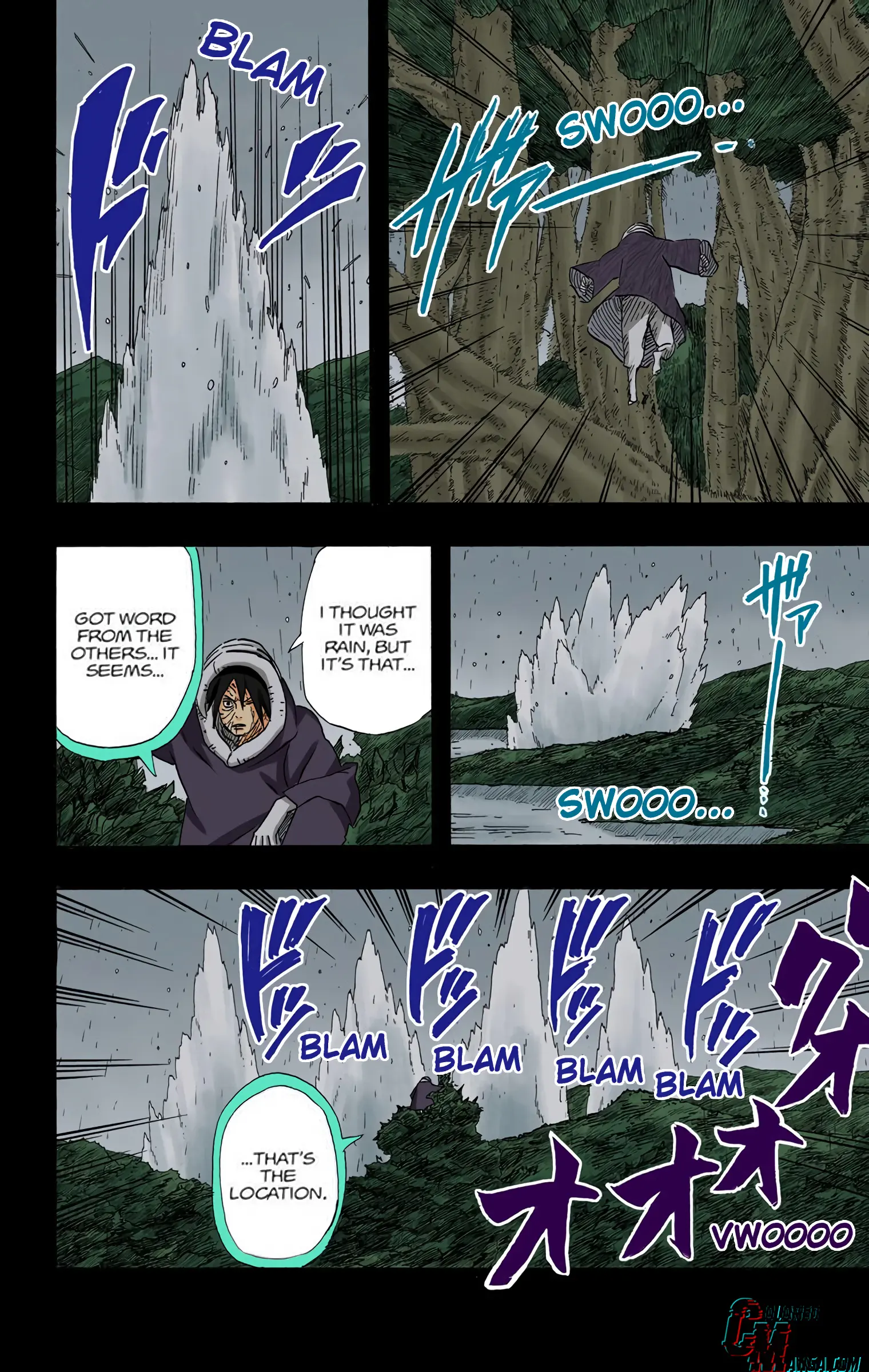 Naruto Colored Manga Online, chapter 604, page 15