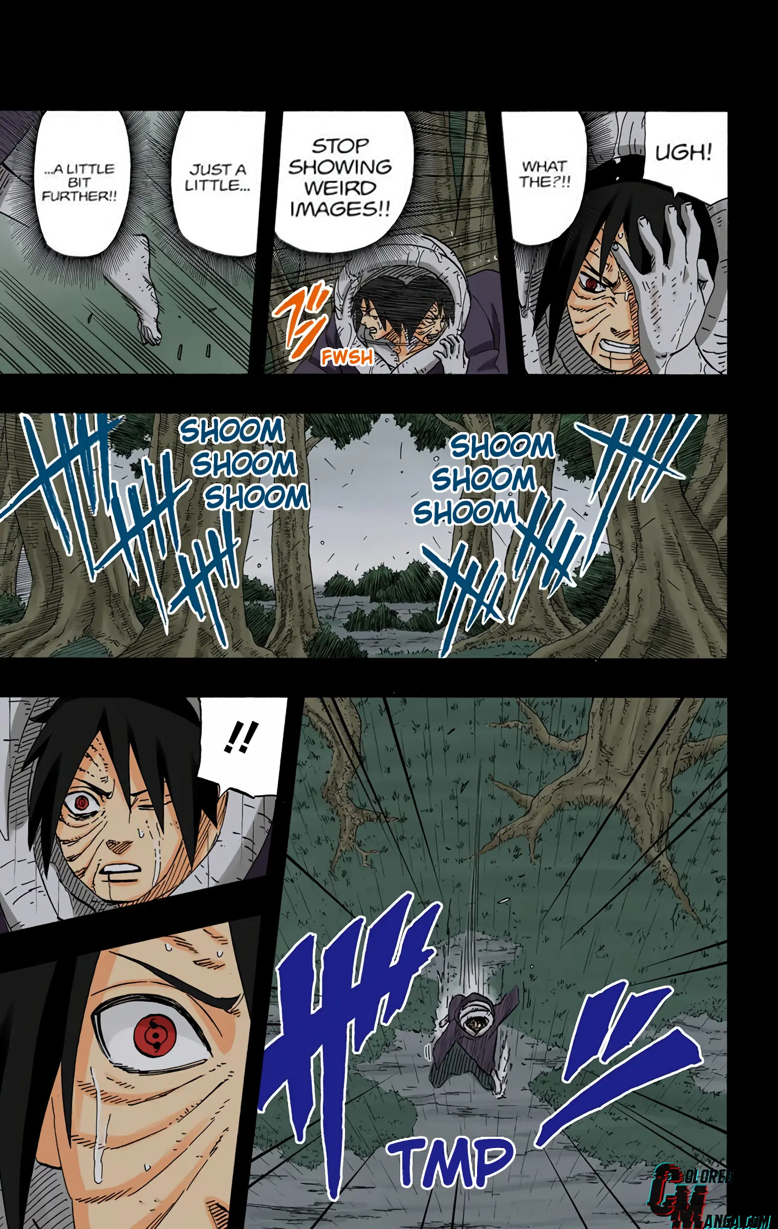 Naruto Colored Manga Online, chapter 604, page 18