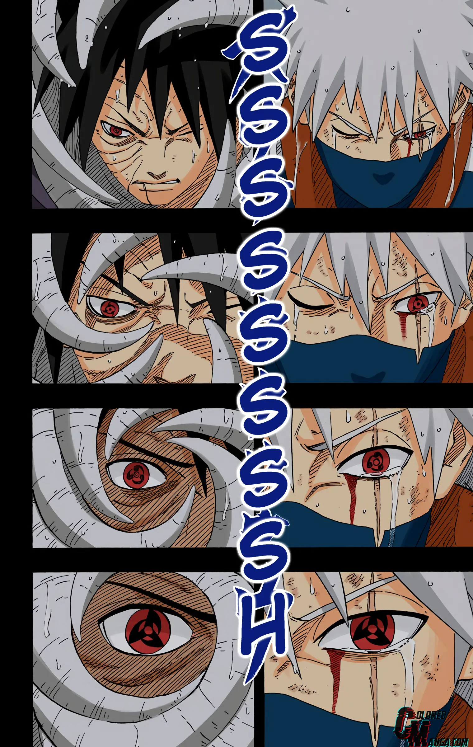 Naruto Colored Manga Online, chapter 605, page 4