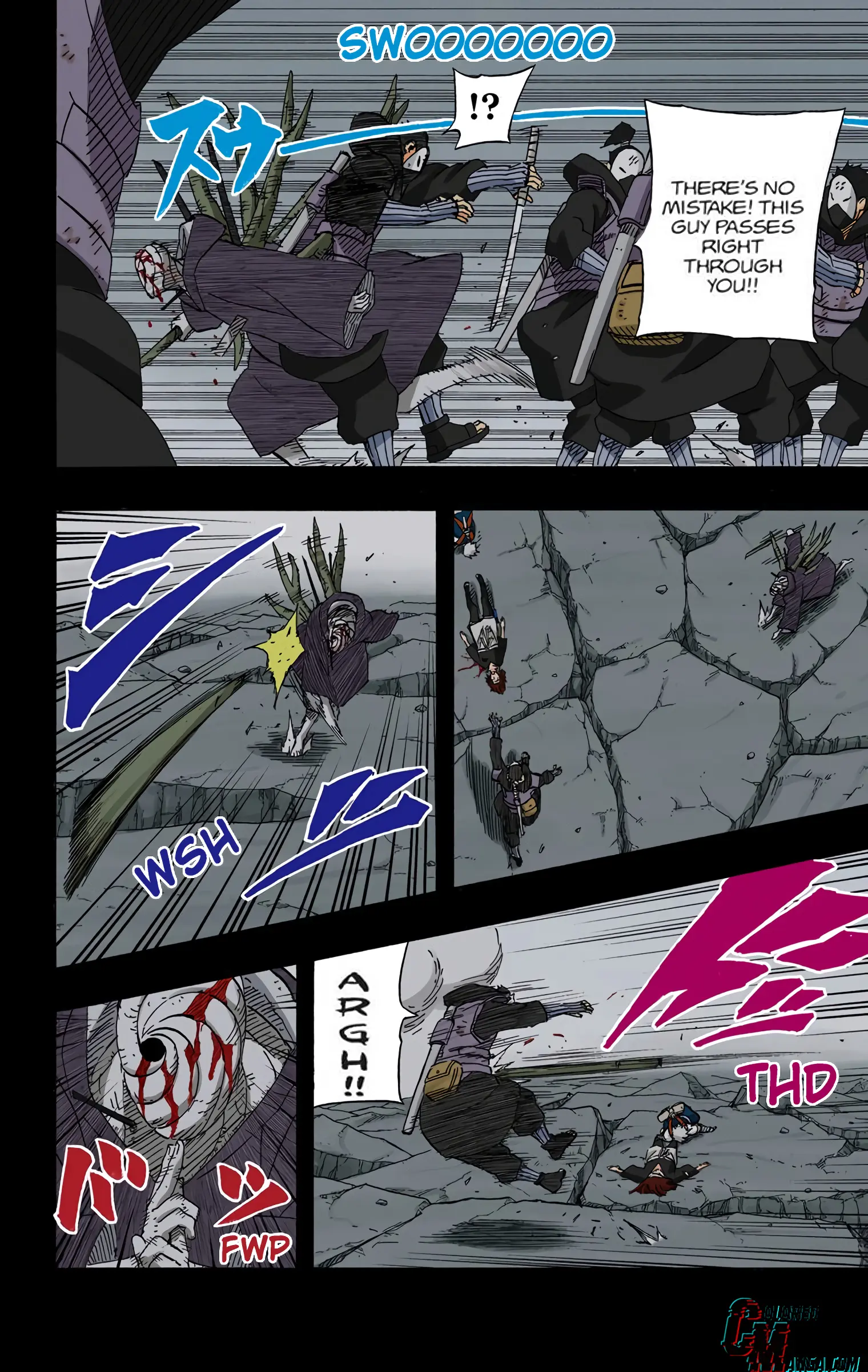 Naruto Colored Manga Online, chapter 605, page 12