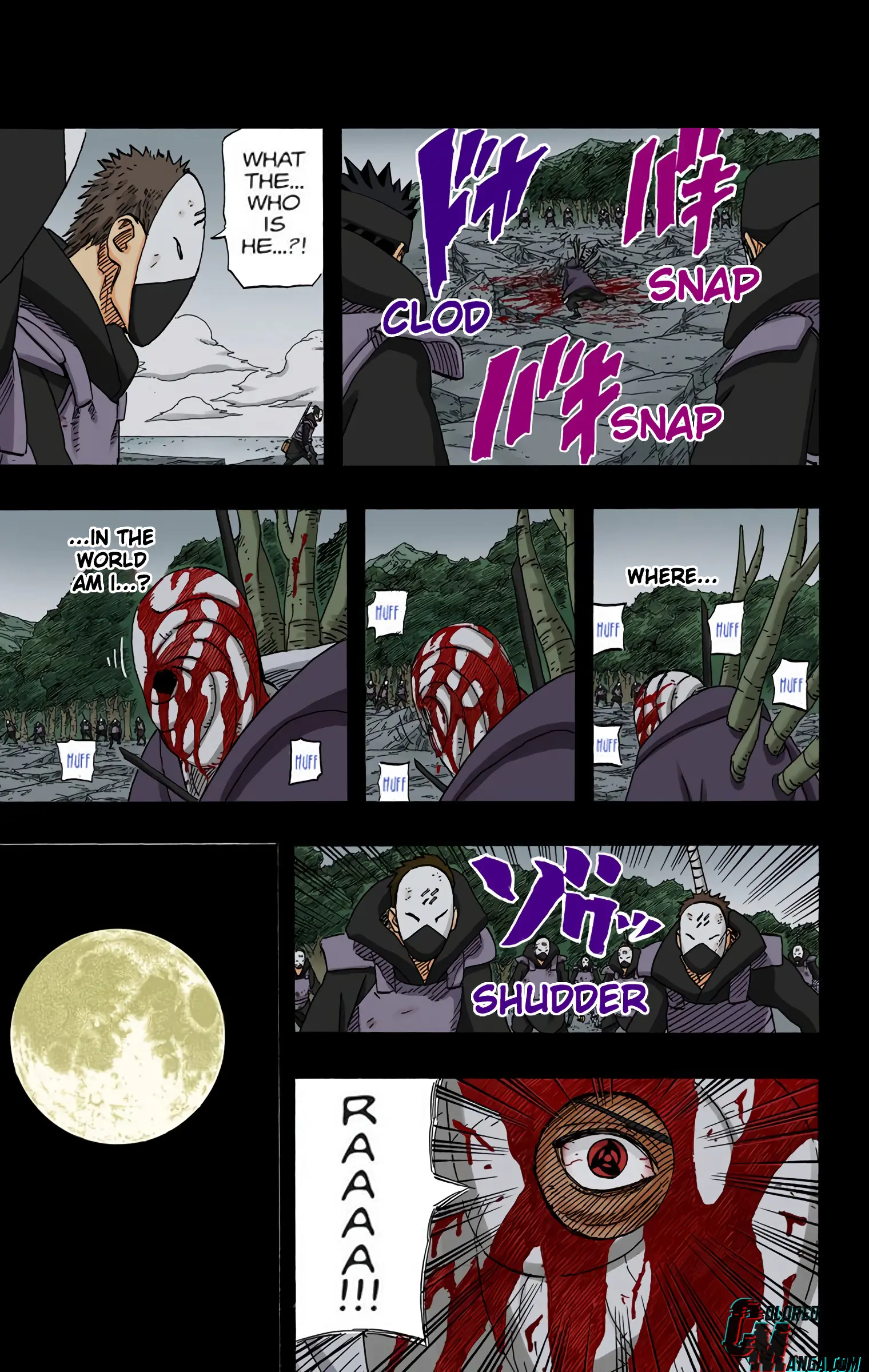 Naruto Colored Manga Online, chapter 605, page 15