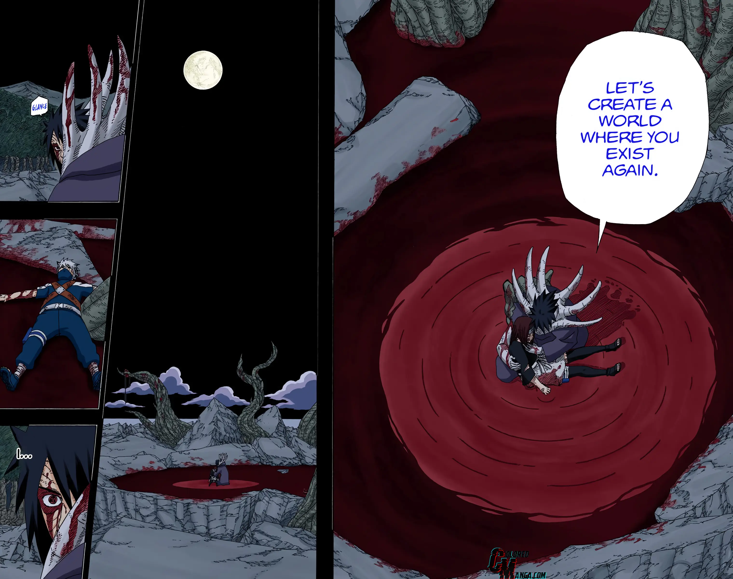 Naruto Colored Manga Online, chapter 606, page 5