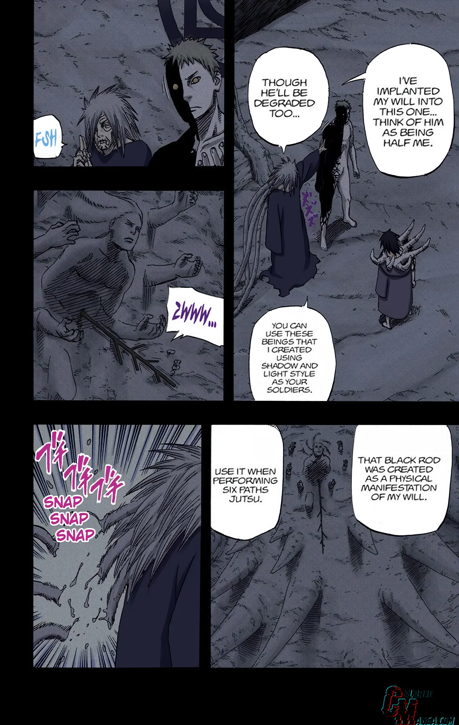 Naruto Colored Manga Online, chapter 606, page 14