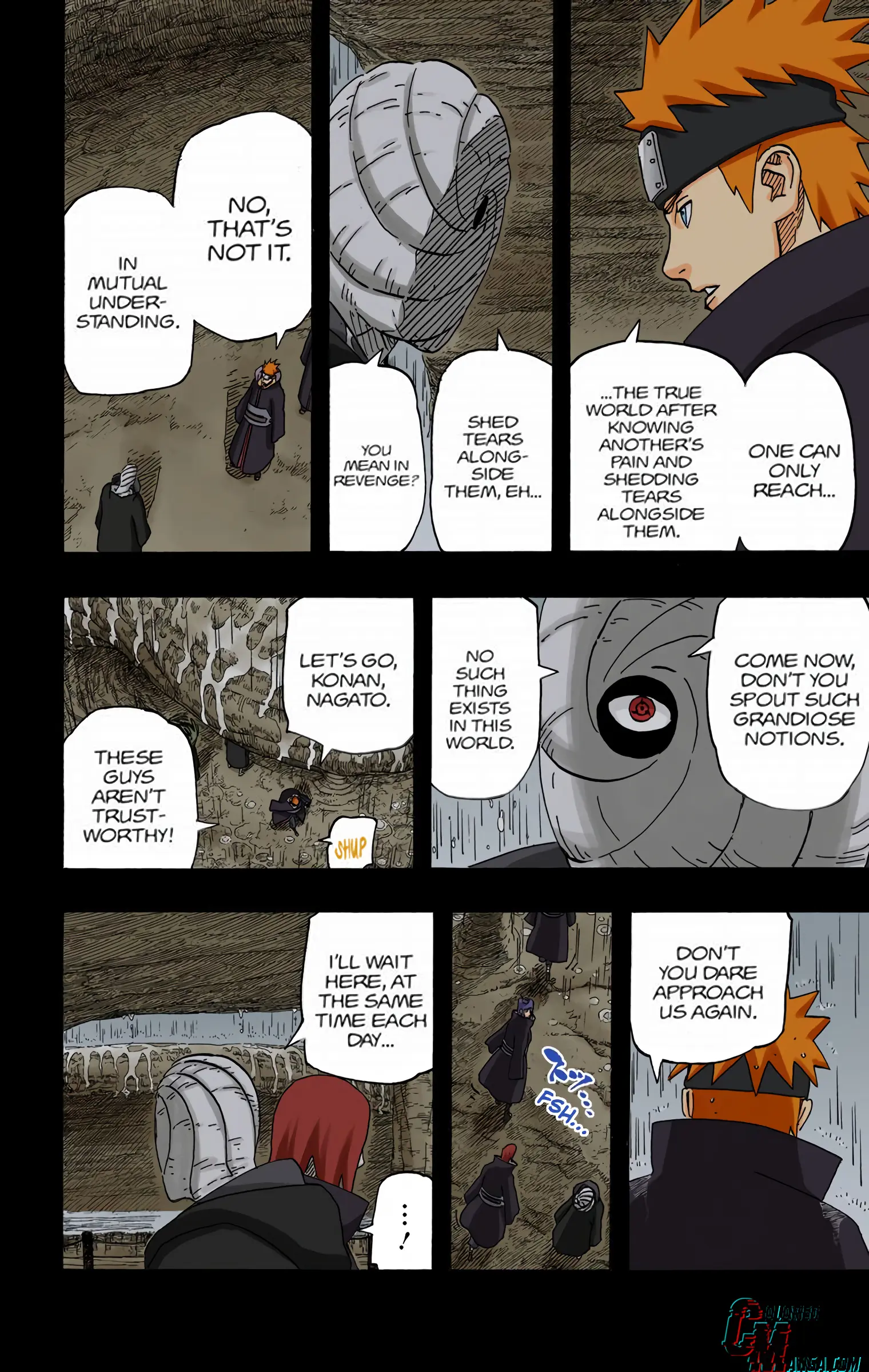 Naruto Colored Manga Online, chapter 607, page 4