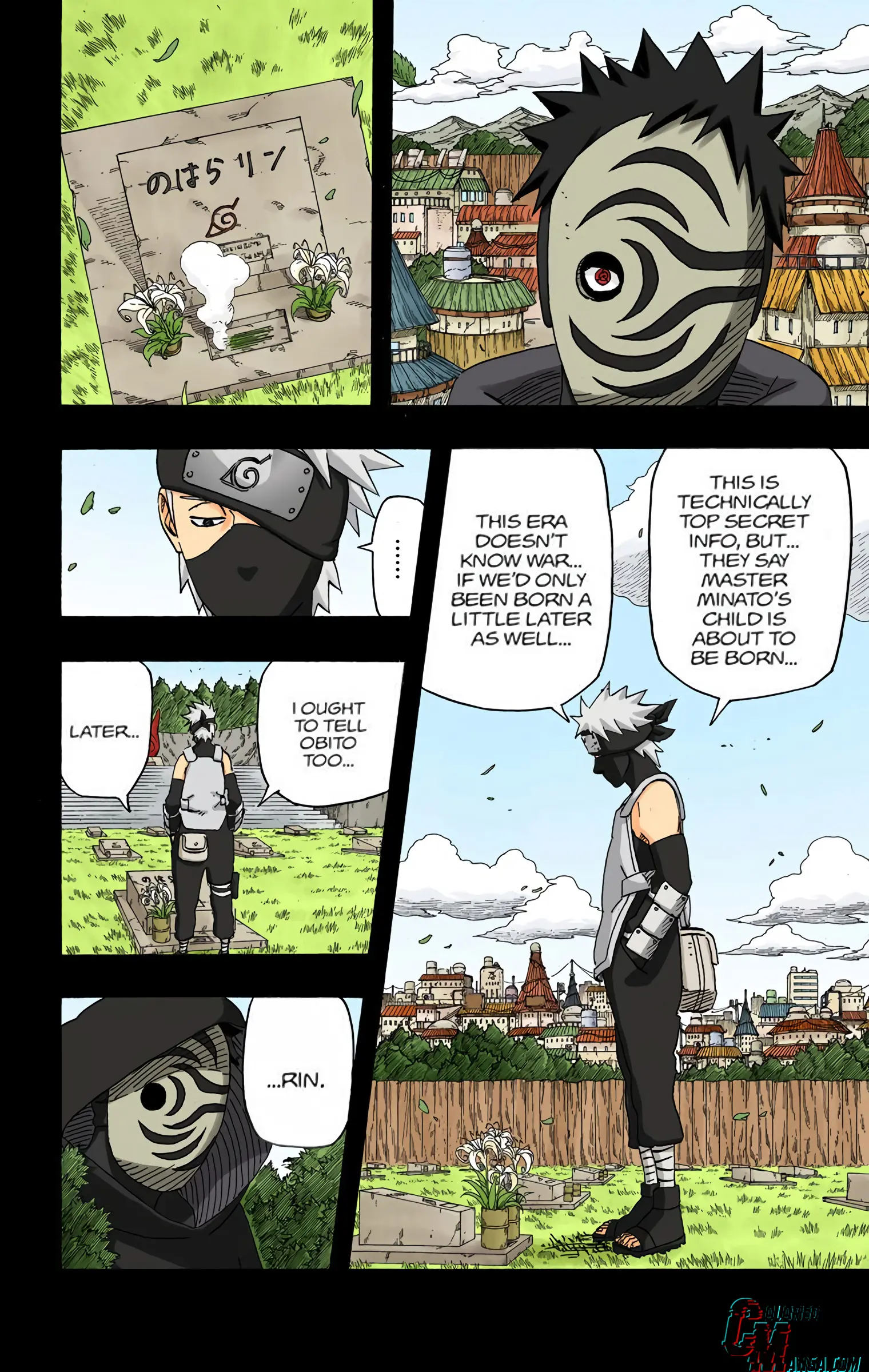 Naruto Colored Manga Online, chapter 607, page 6