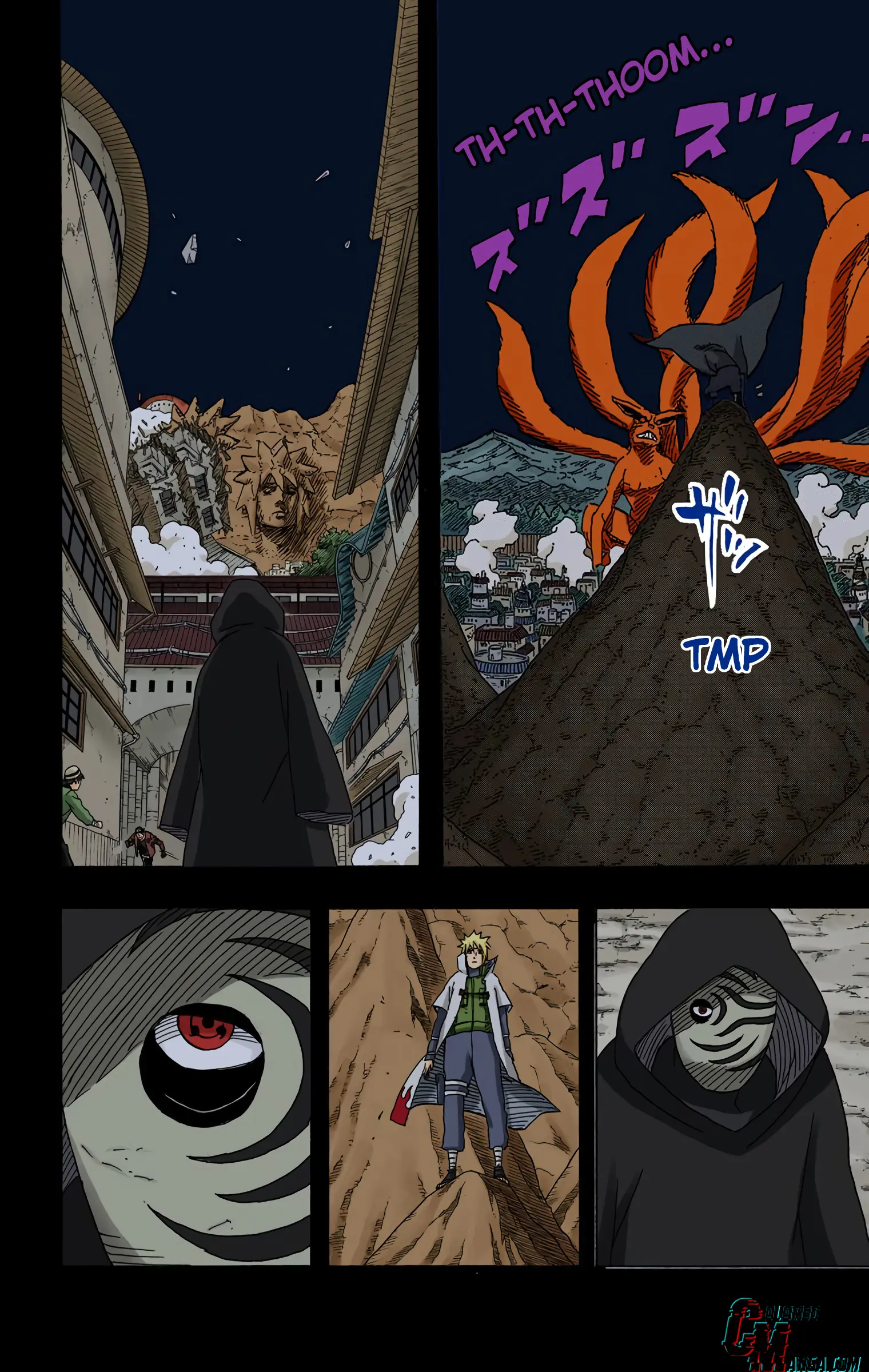 Naruto Colored Manga Online, chapter 607, page 8