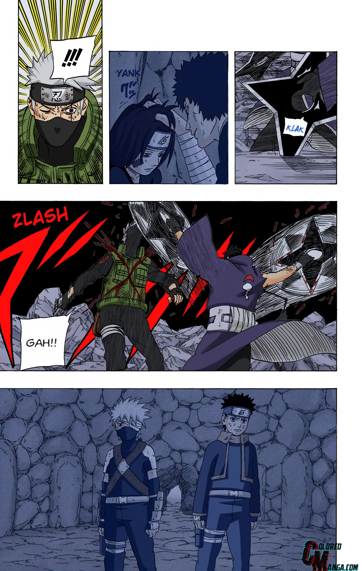 Naruto Colored Manga Online, chapter 608, page 13