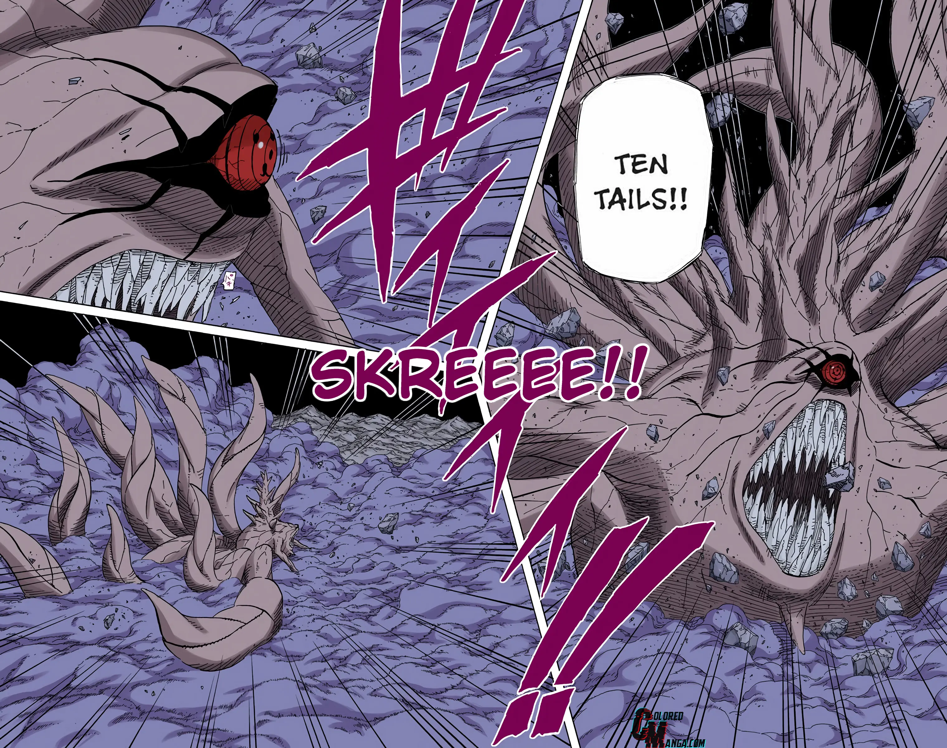 Naruto Colored Manga Online, chapter 610, page 2