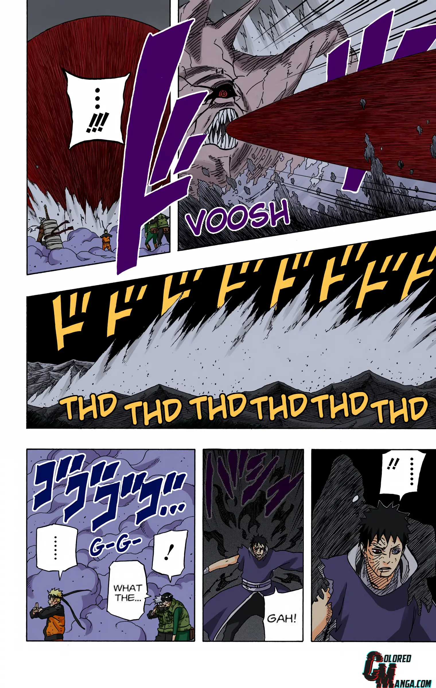 Naruto Colored Manga Online, chapter 611, page 10