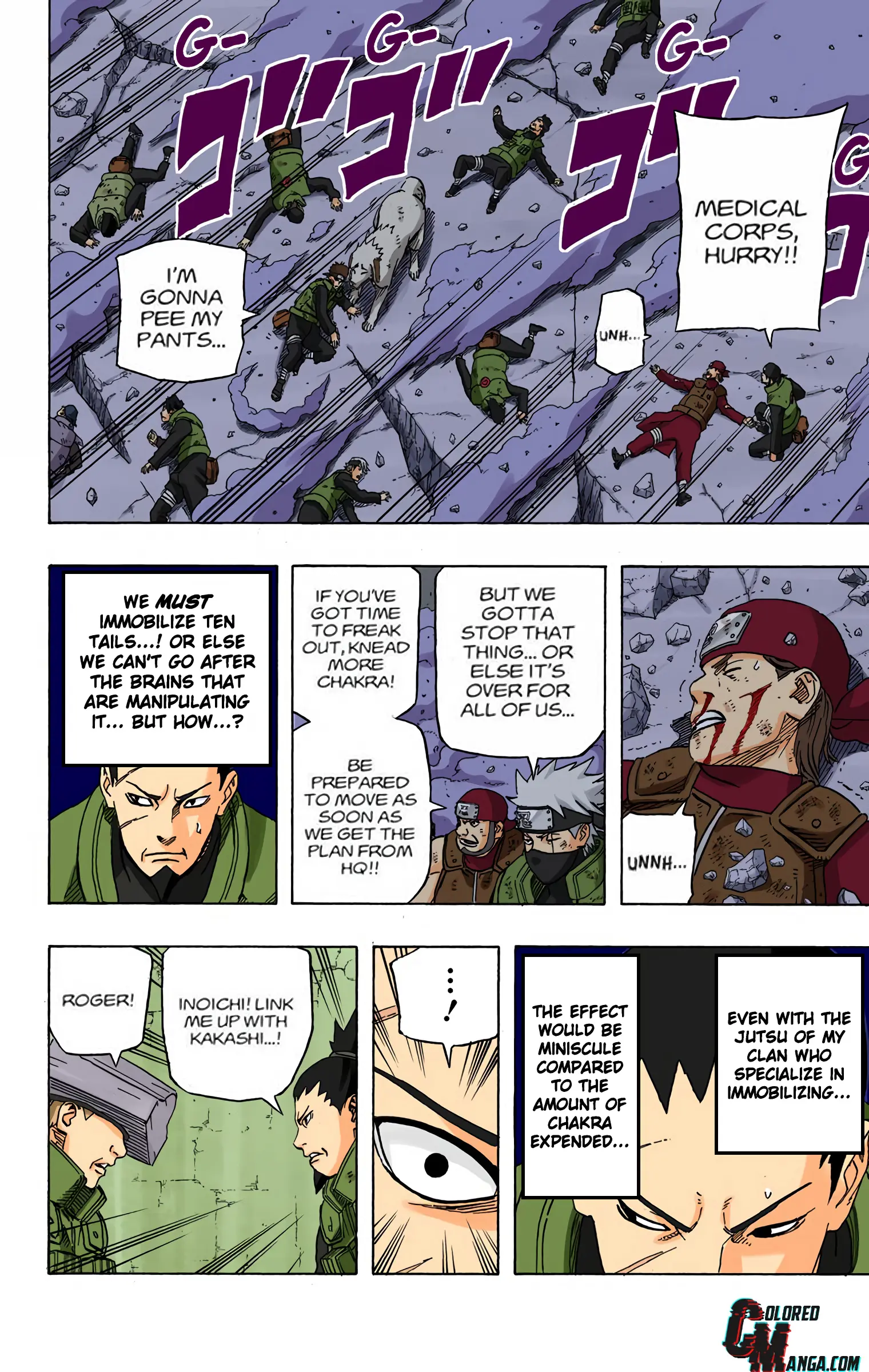 Naruto Colored Manga Online, chapter 613, page 4