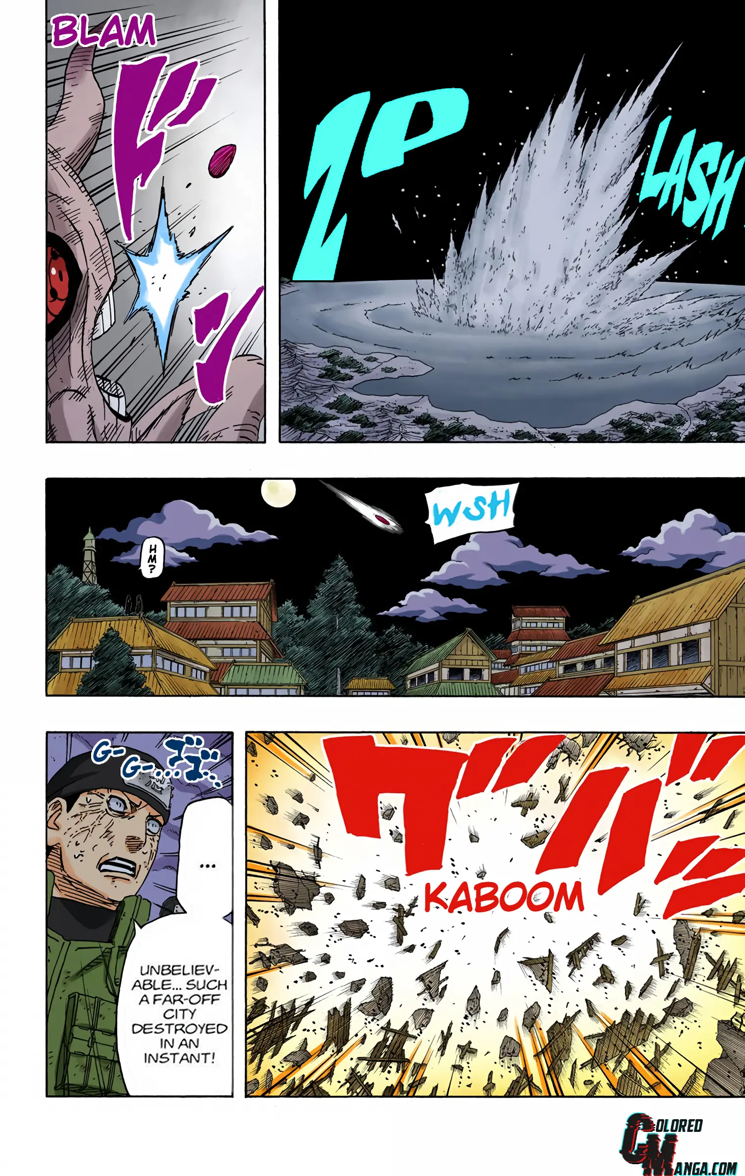 Naruto Colored Manga Online, chapter 613, page 9