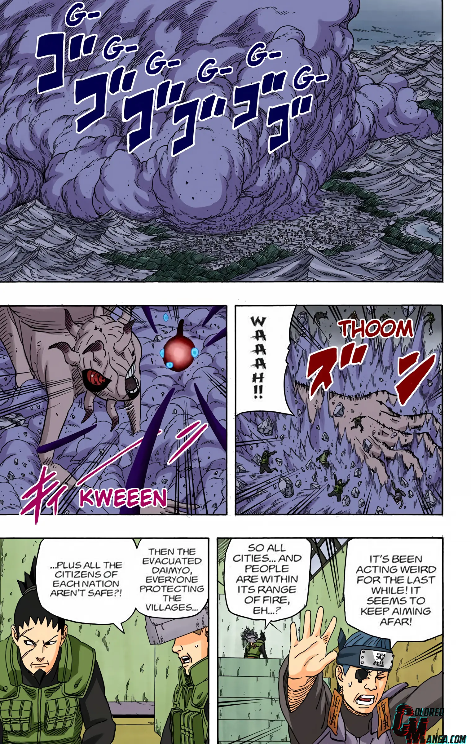 Naruto Colored Manga Online, chapter 613, page 10