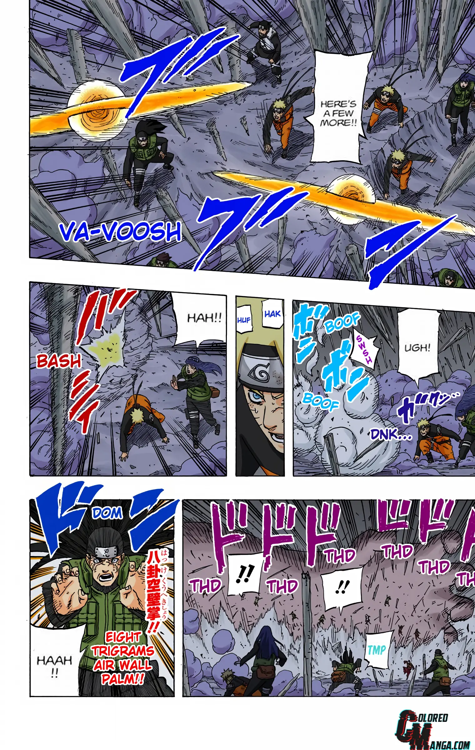 Naruto Colored Manga Online, chapter 614, page 10