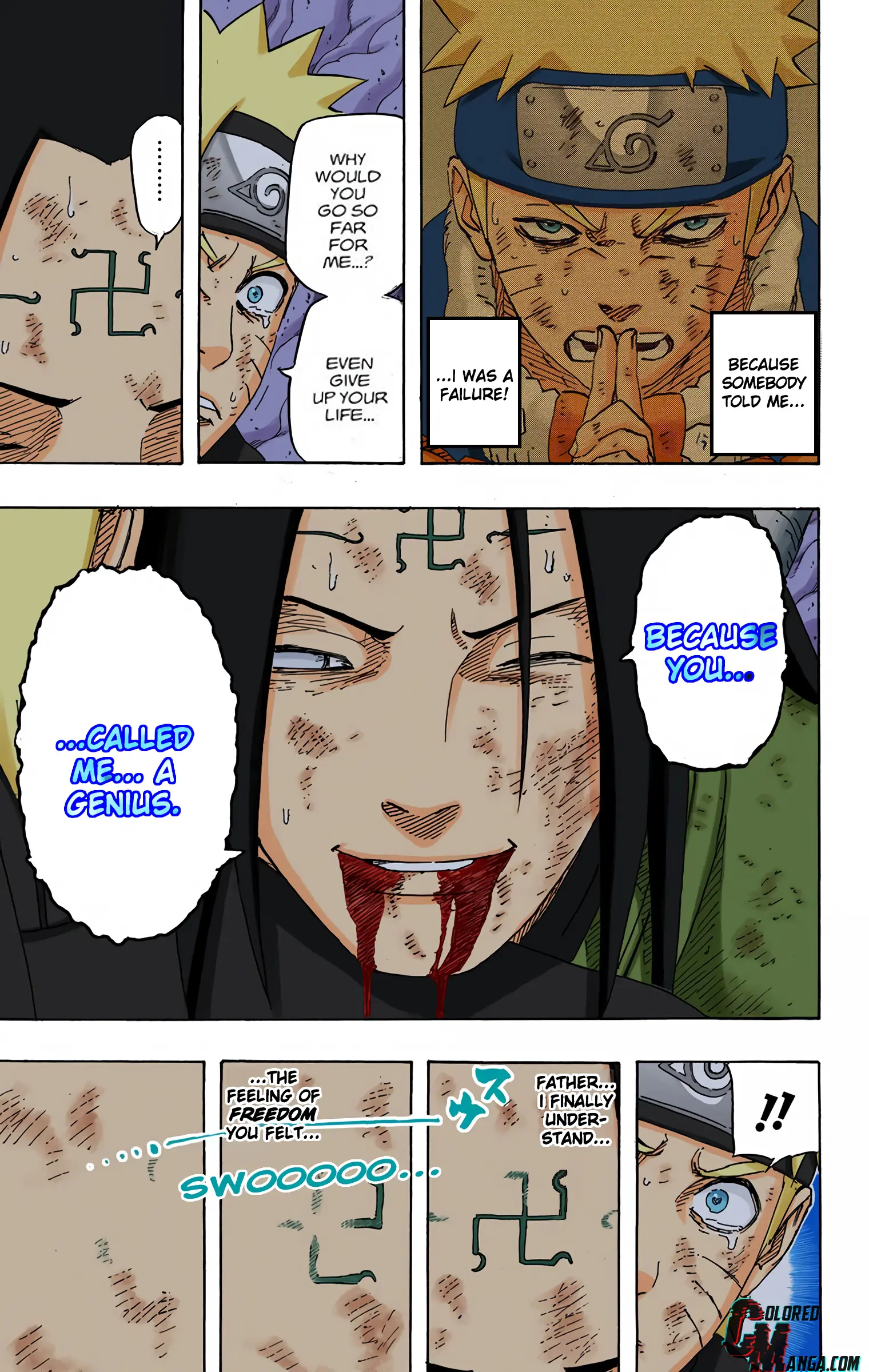Naruto Colored Manga Online, chapter 614, page 15
